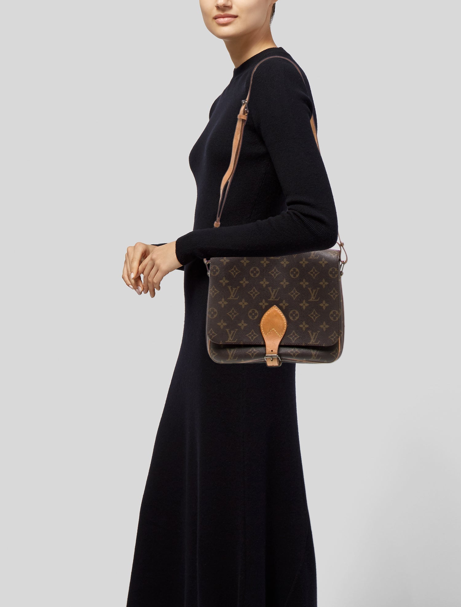 Louis Vuitton LV Monogram Cartouchière GM