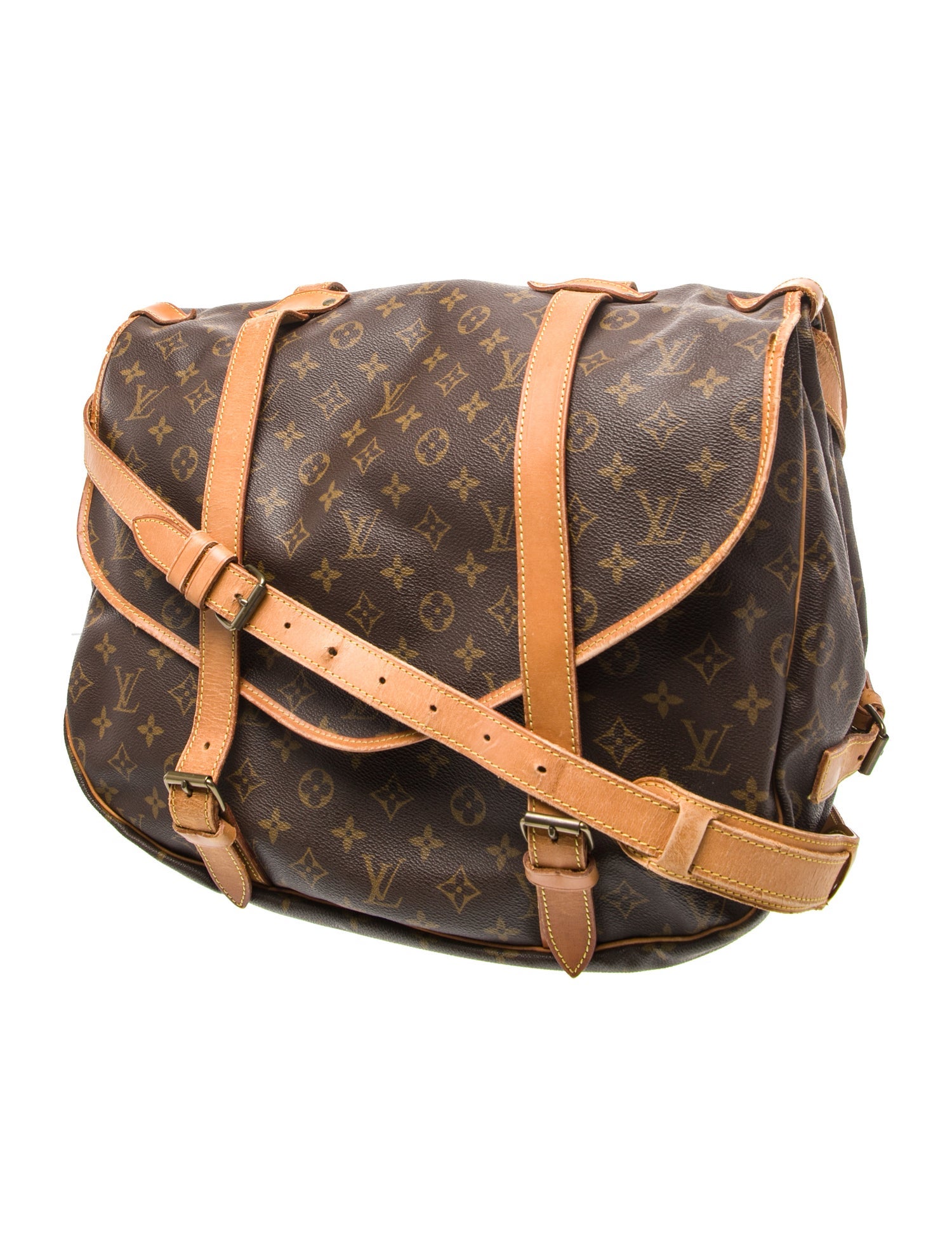 Louis Vuitton LV Monogram Saumur 43
