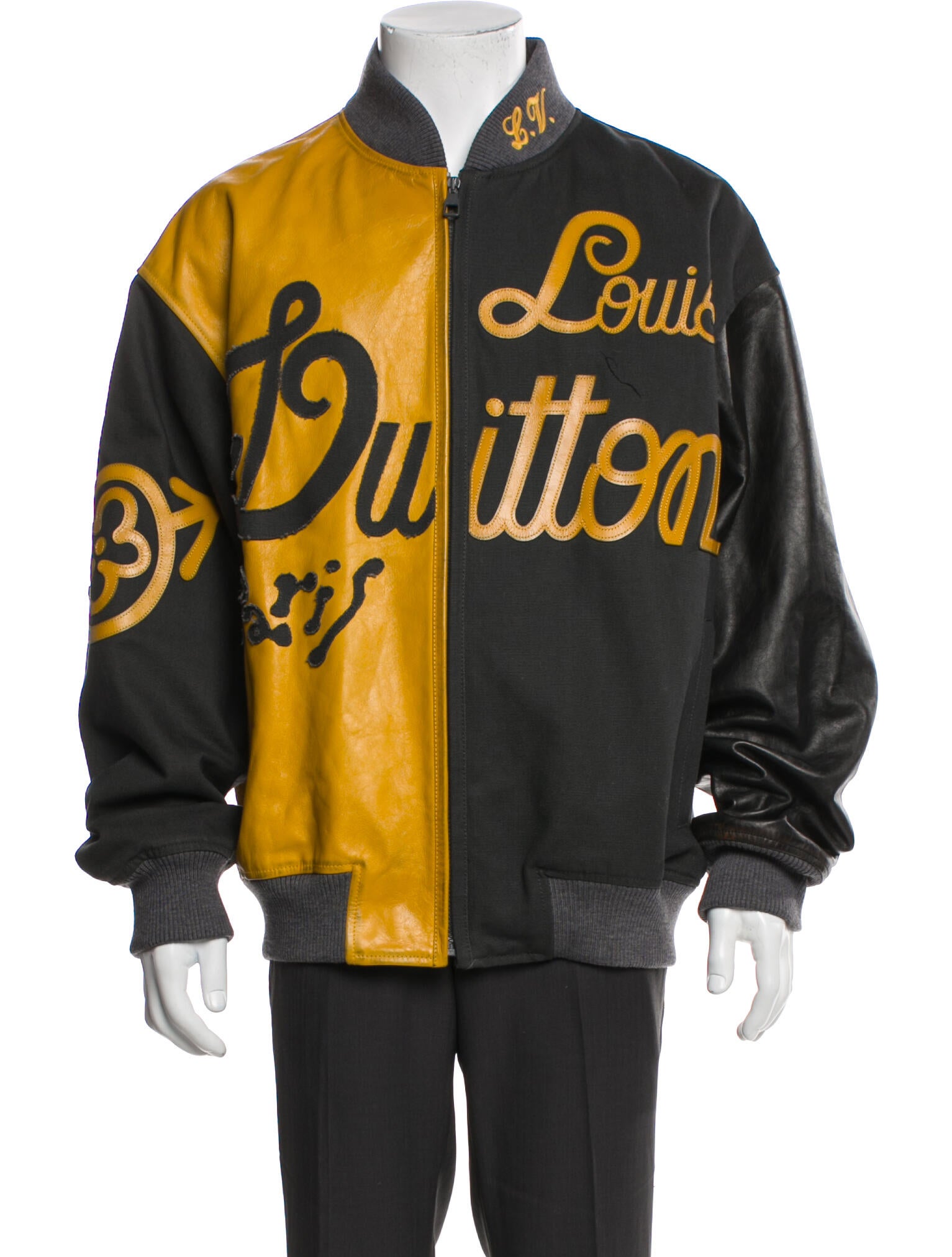 Louis Vuitton 2023 Graphic Print Varsity Jacket