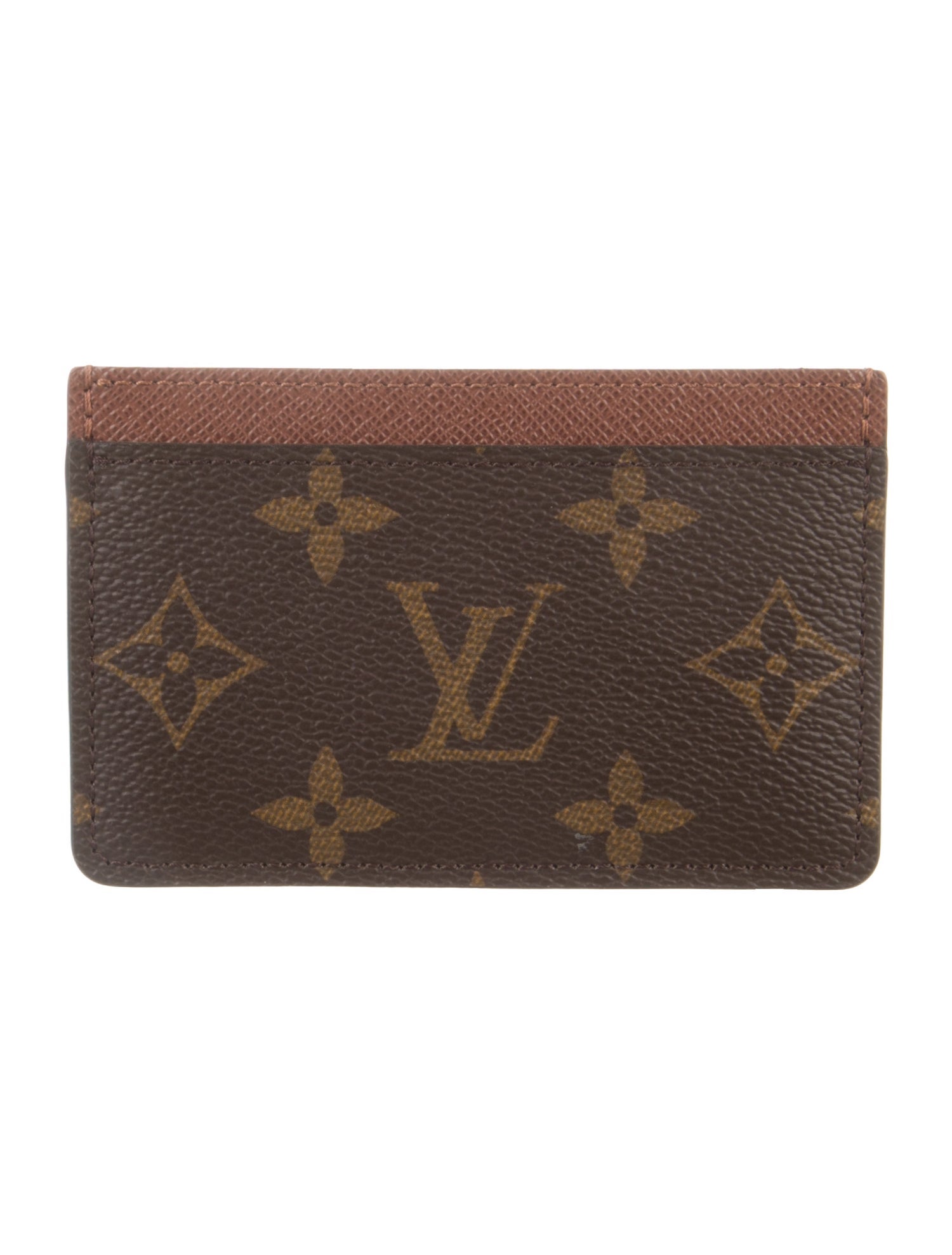 Louis Vuitton LV Monogram Coated Canvas Card Case