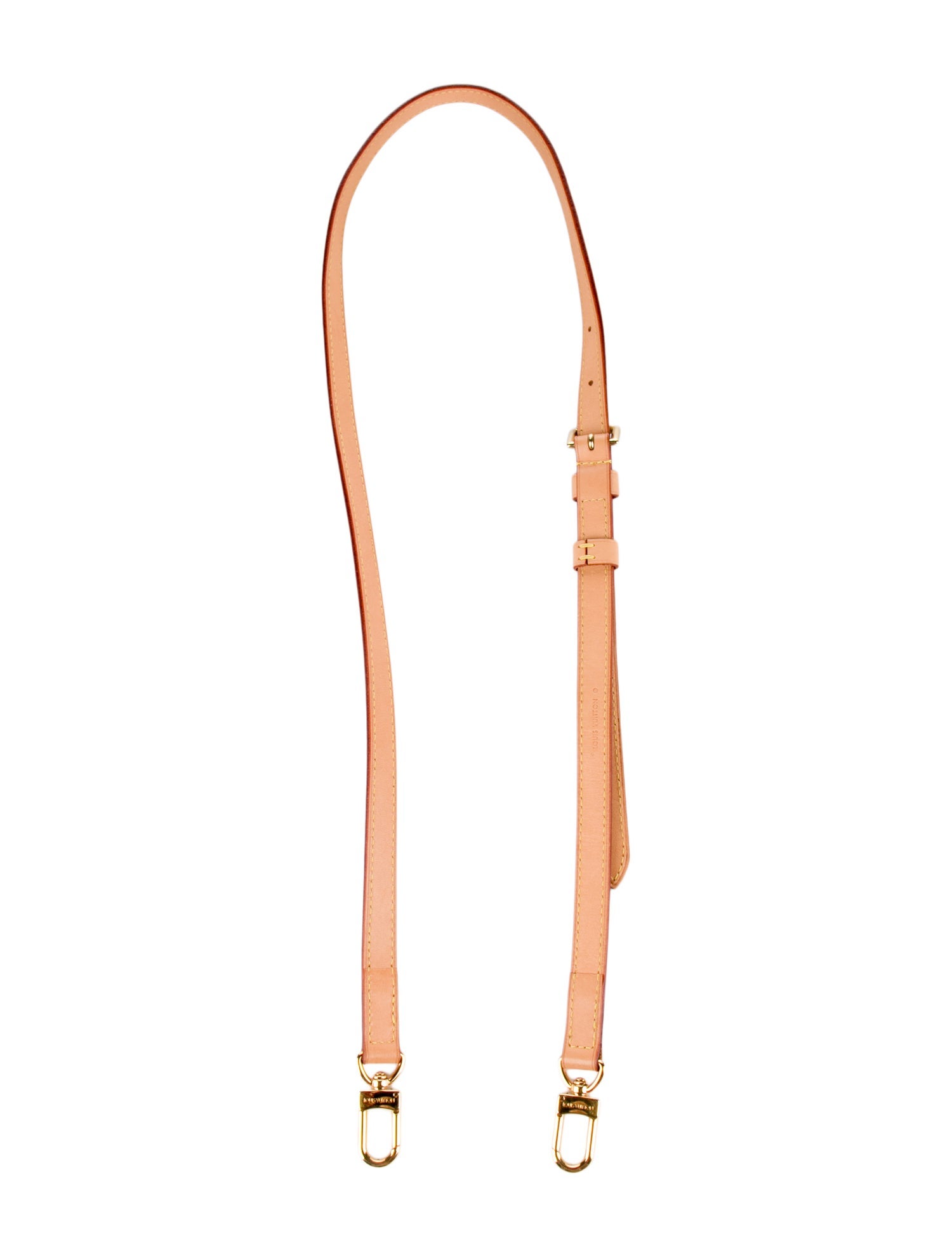 Louis Vuitton 6mm Vachetta Leather Adjustable Bag Strap