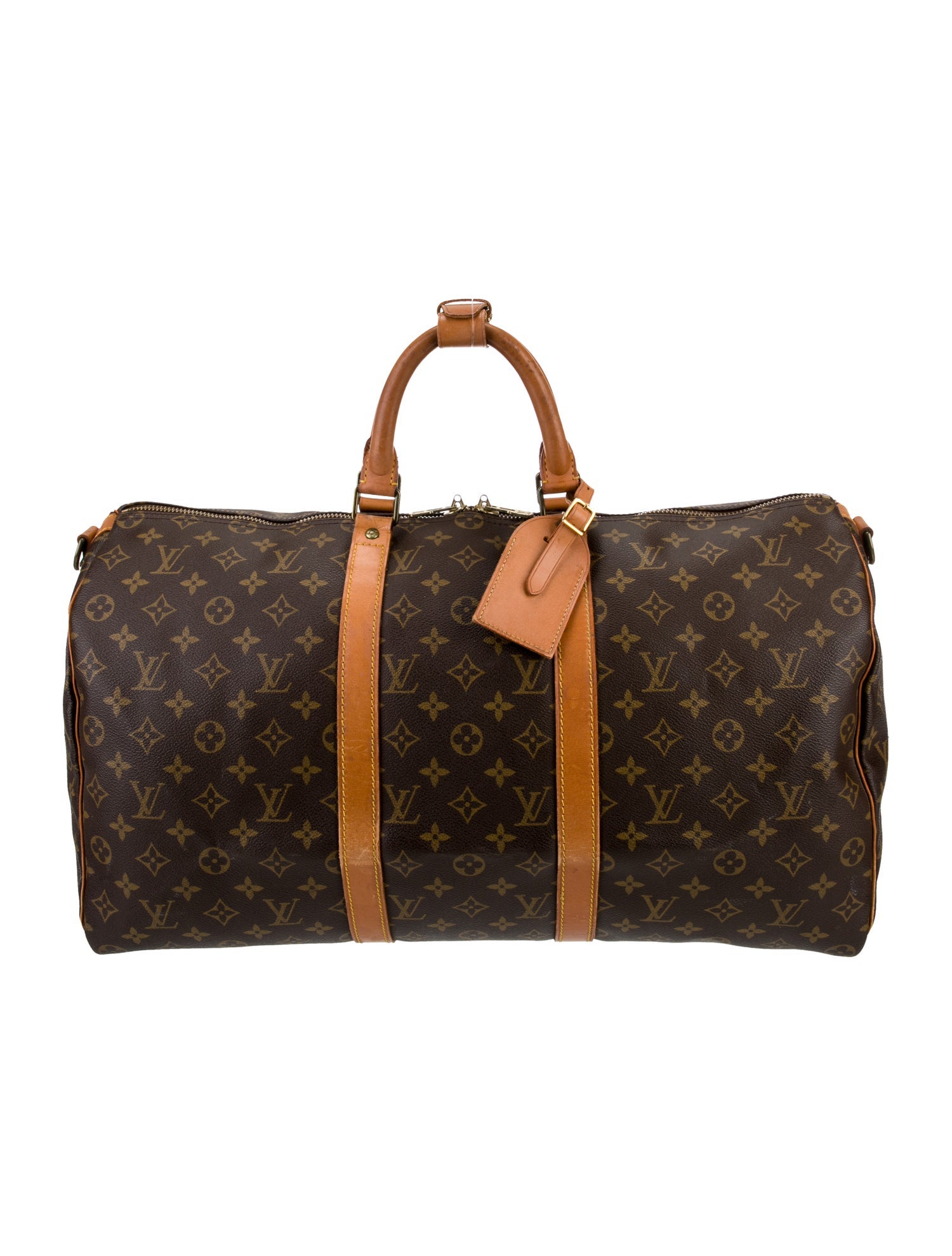 Louis Vuitton LV Monogram Keepall Bandouliere 50 Vintage