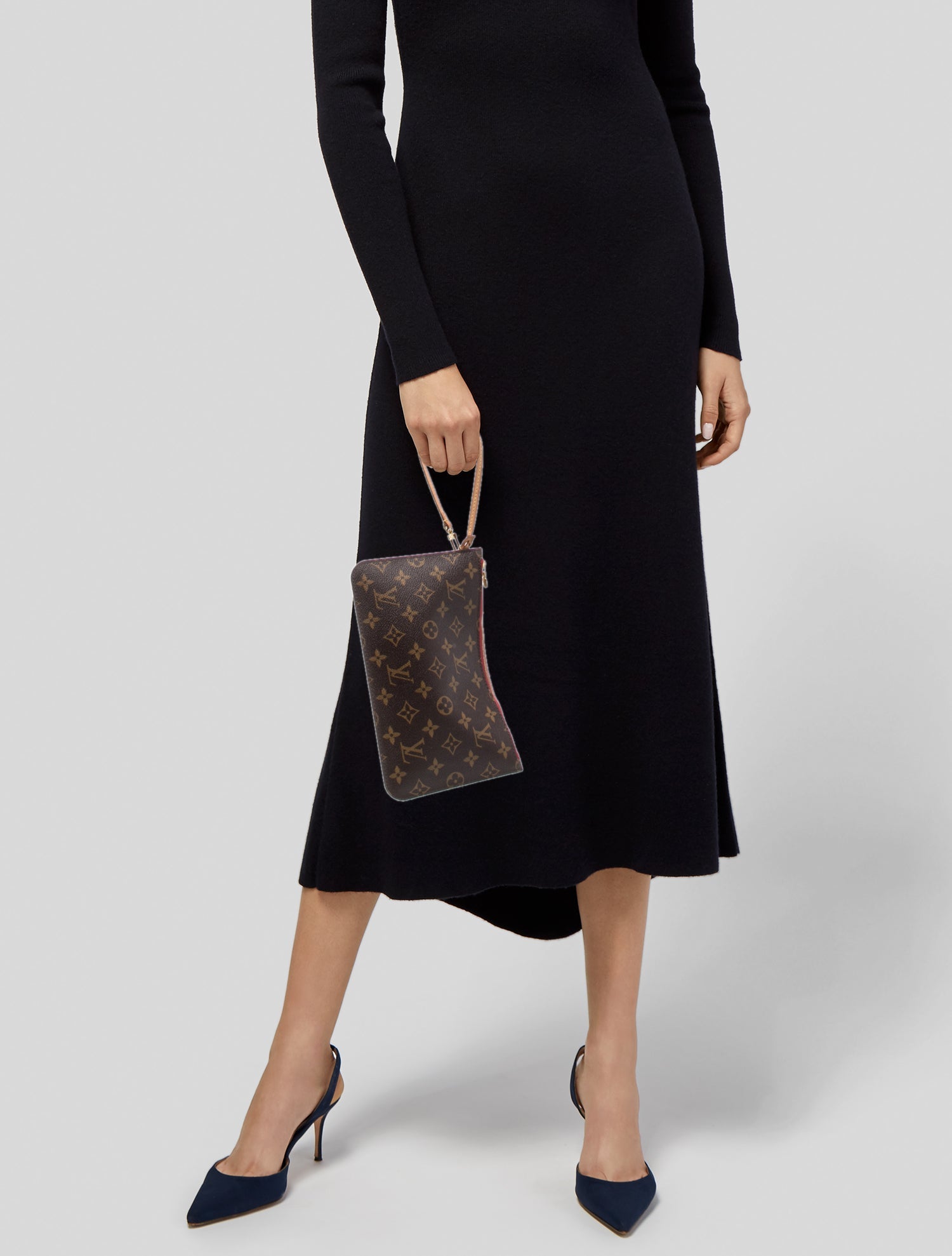 Louis Vuitton LV Monogram Neverfull Pouch