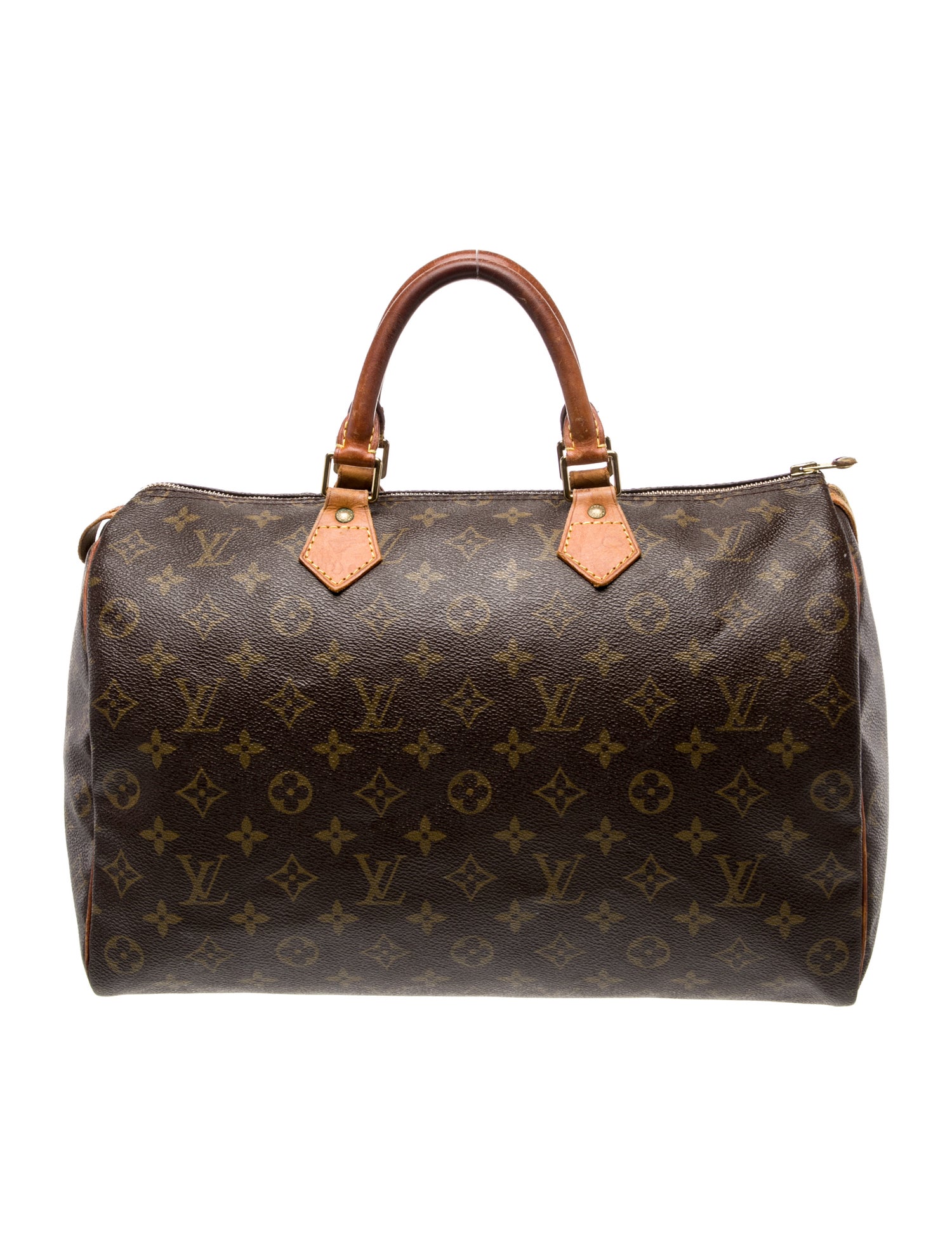 Louis Vuitton LV Monogram Speedy 35 Vintage