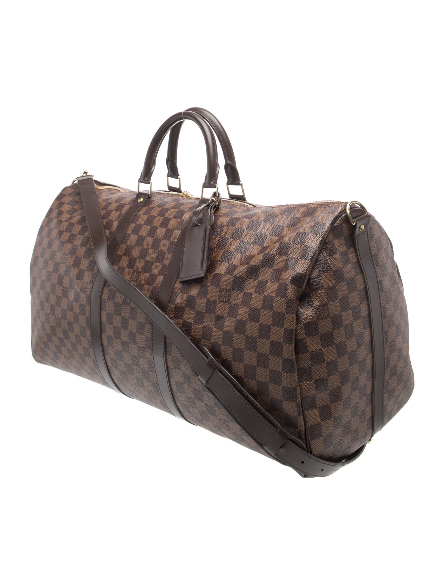 Louis Vuitton Damier Ebene Keepall Bandouliere