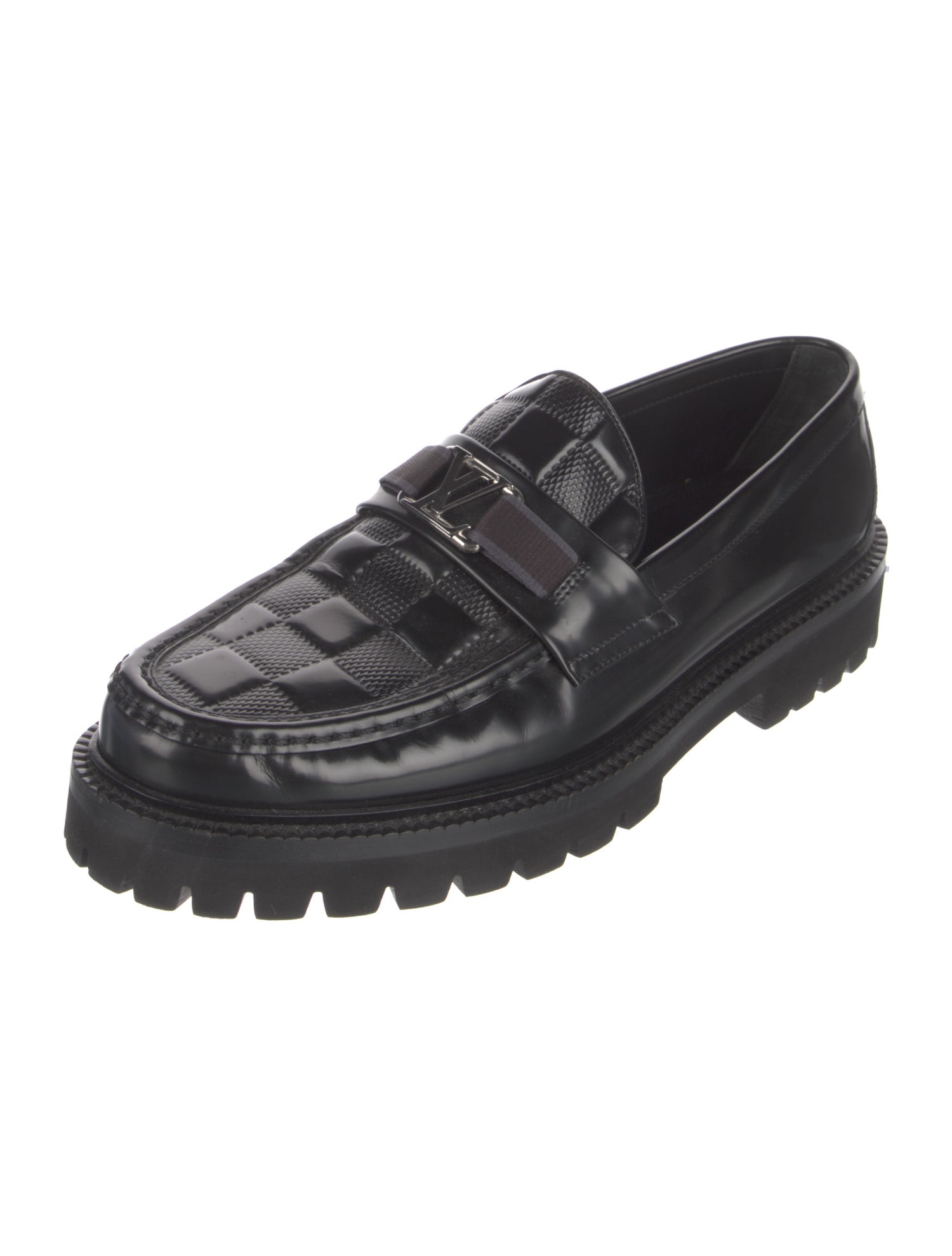 Louis Vuitton Leather Loafers