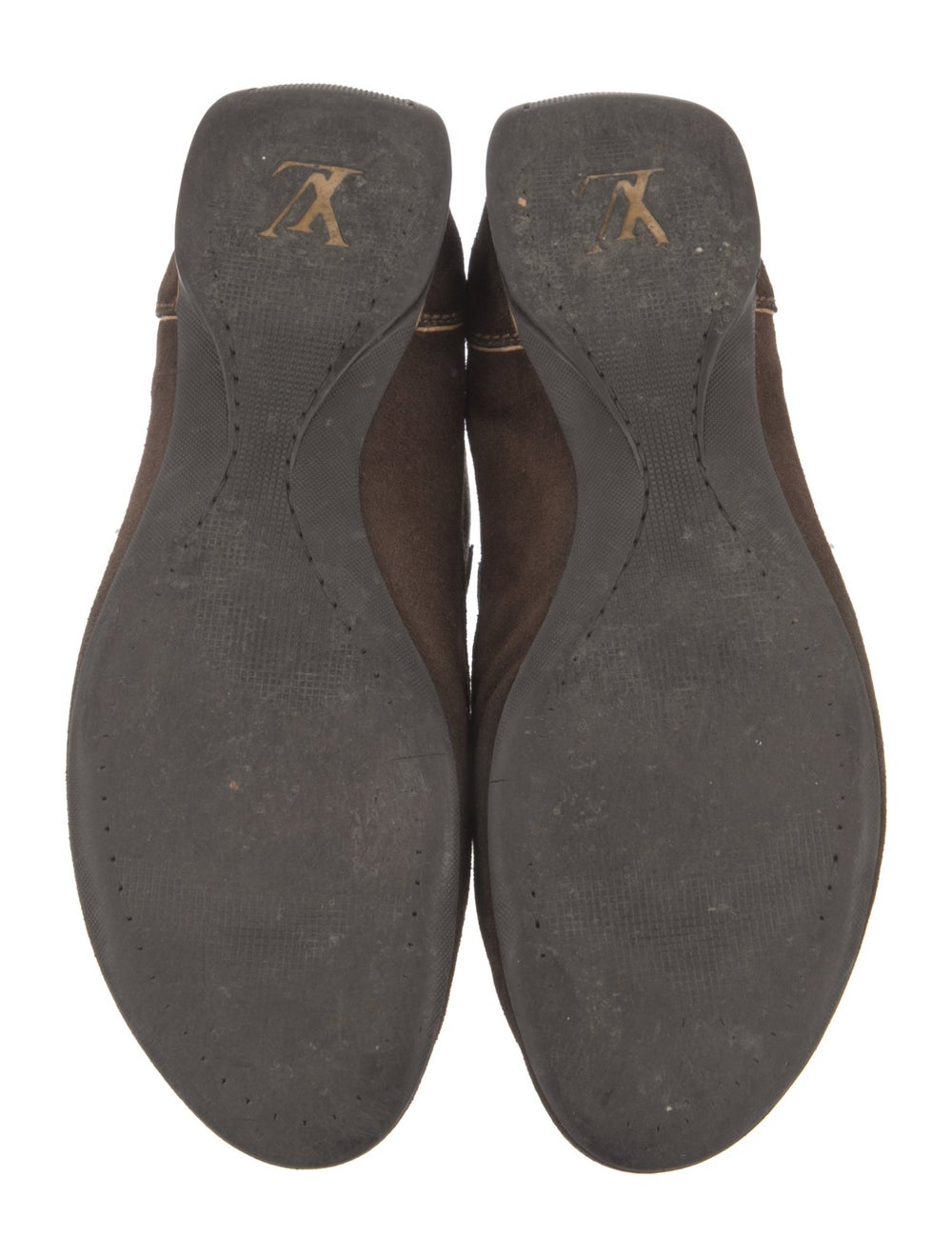 Louis Vuitton Monogram Pattern Suede Sneakers - image 5