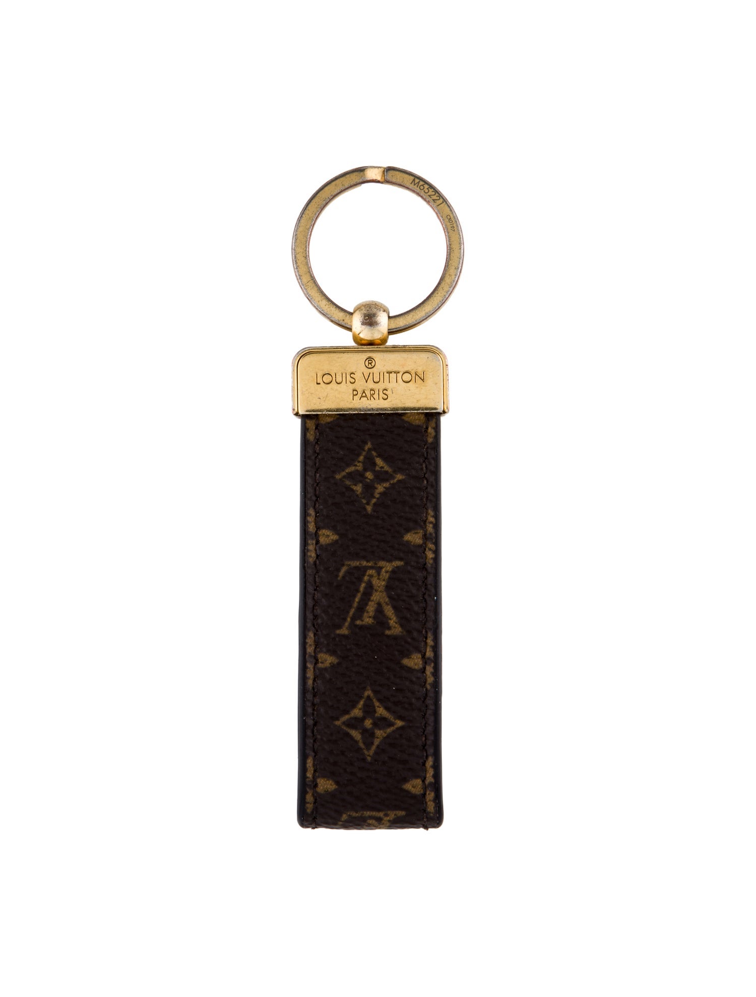 Louis Vuitton Monogram Porte Cles Dragonne Keychain