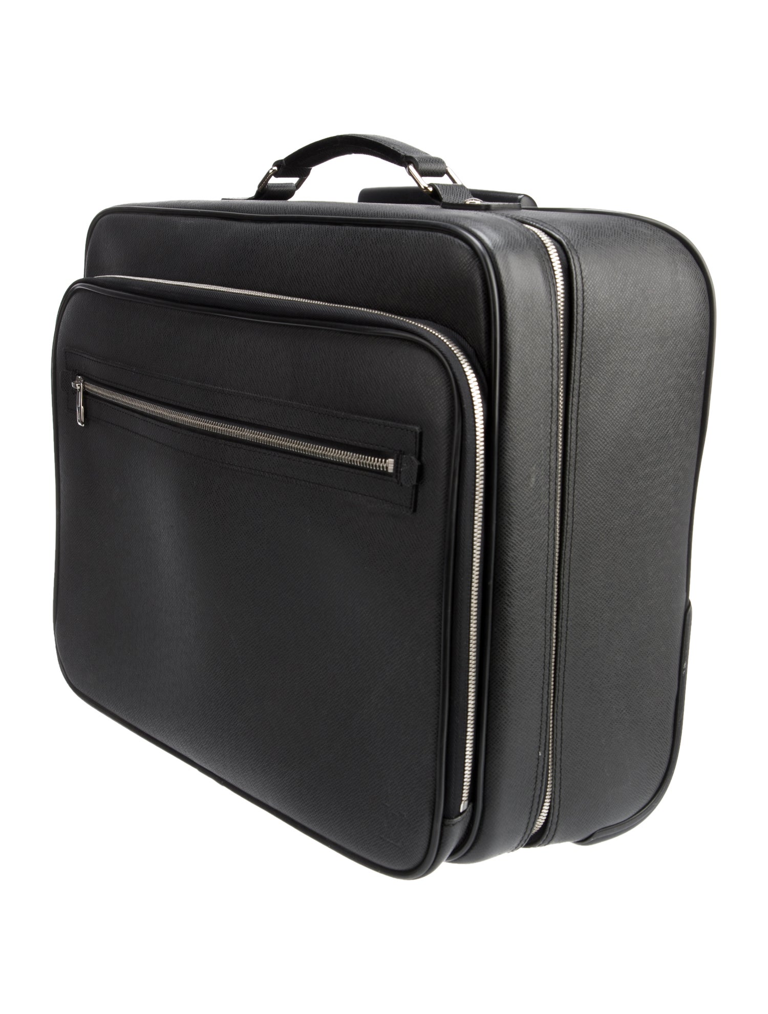 Louis Vuitton Taiga Pilot Case Rolling Suitcase