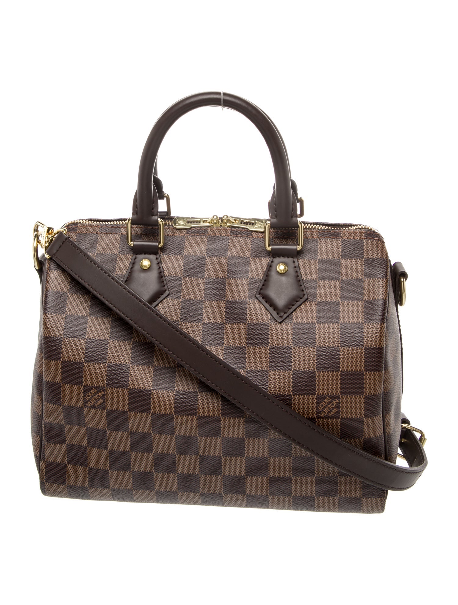 Louis Vuitton Damier Ebene Speedy Bandouliere 25