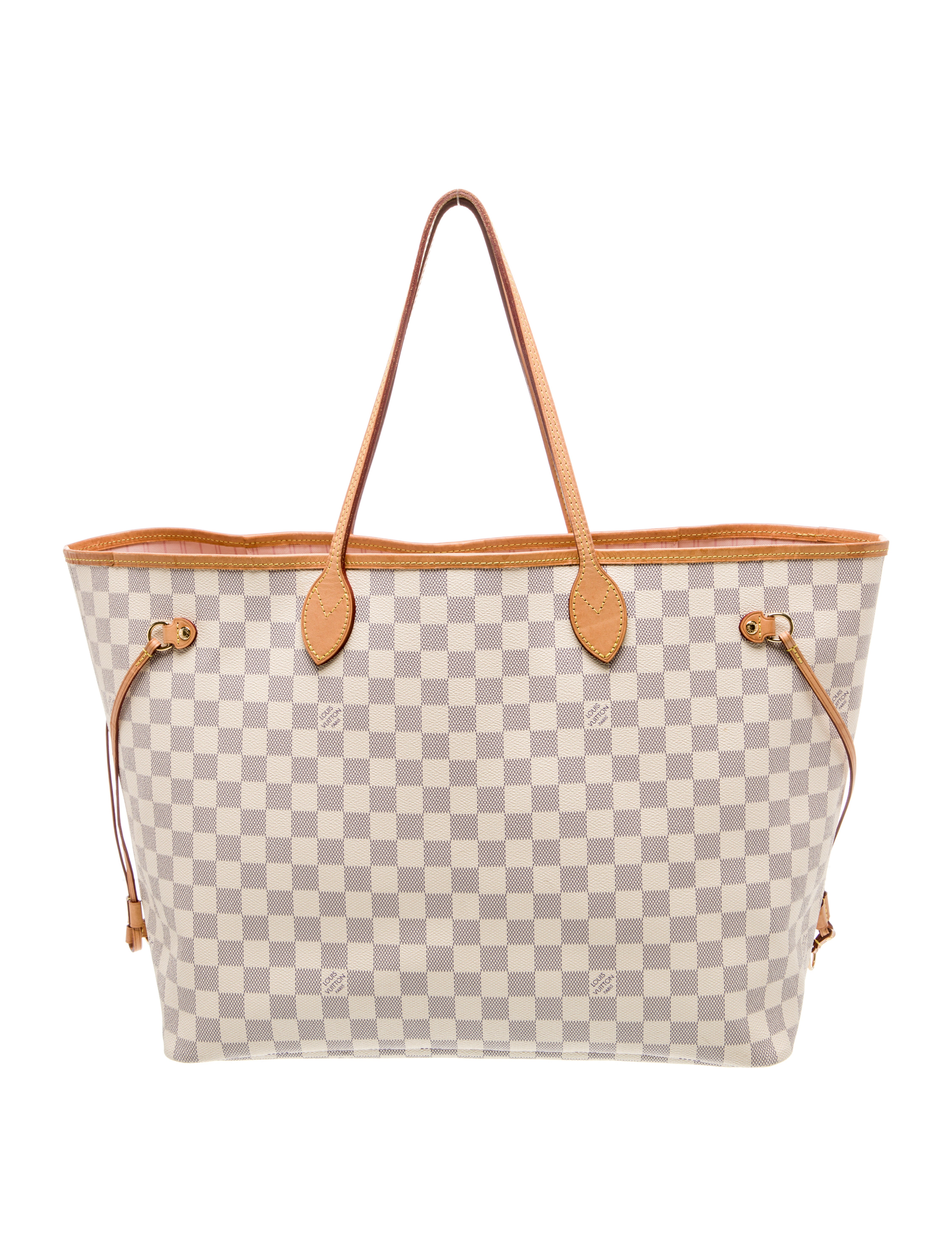 Louis Vuitton Damier Azur Neverfull w/Pouch GM