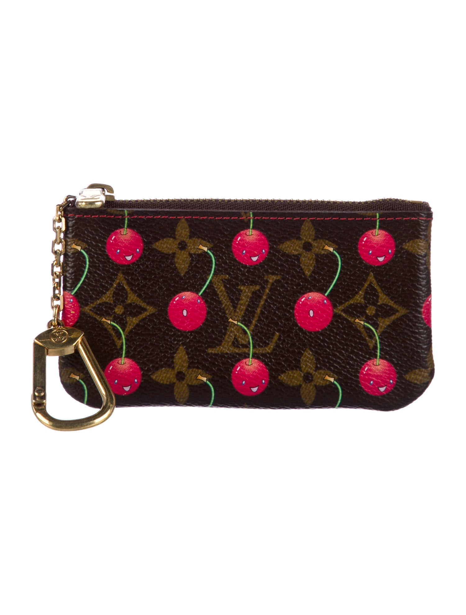 Louis Vuitton Monogram Cerises Key Pouch