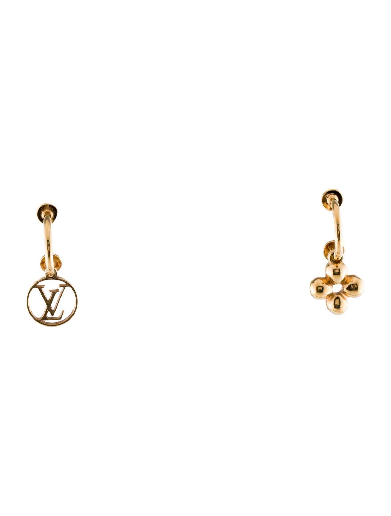 Louis Vuitton Blooming Drop Earrings