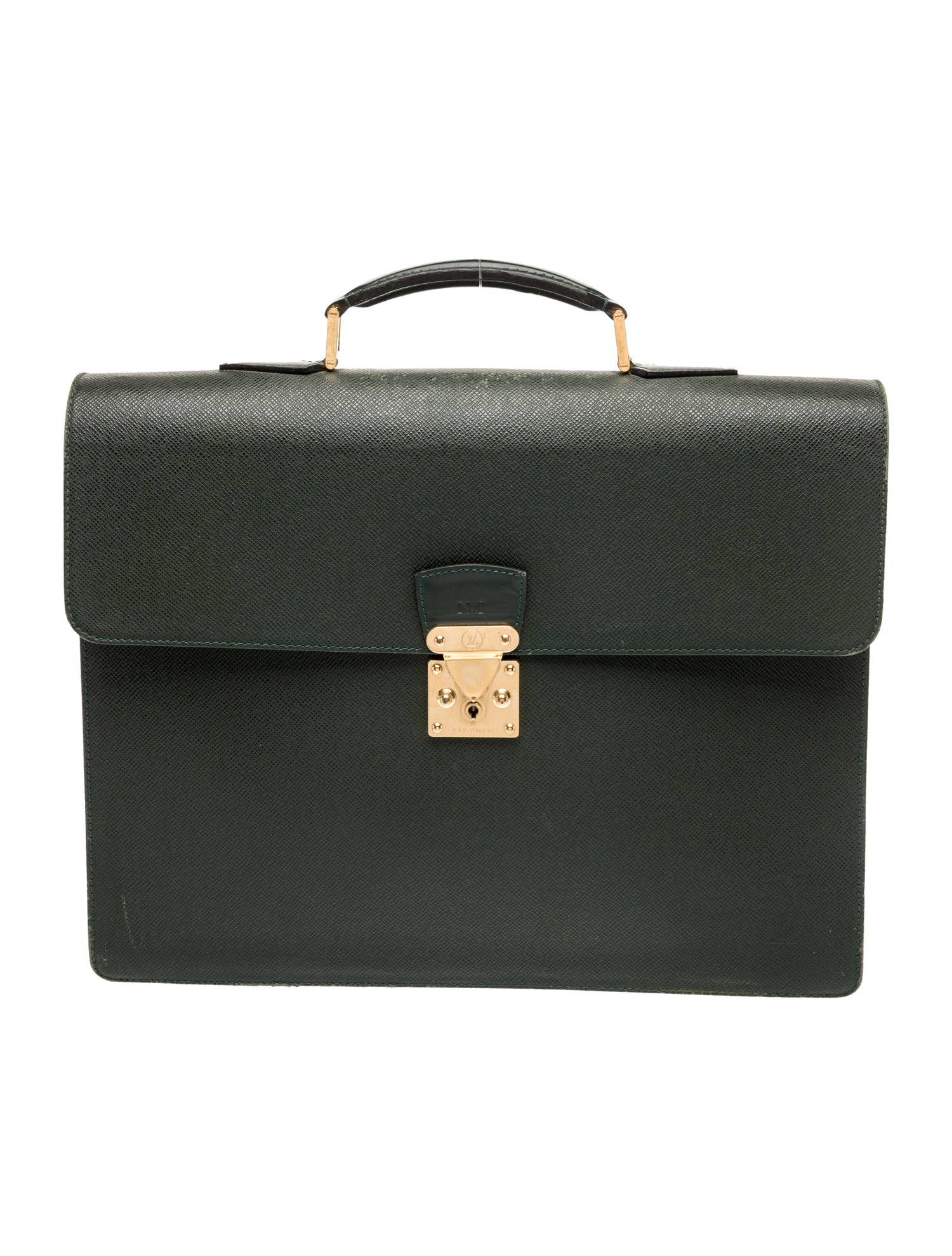 Louis Vuitton Taiga Leather Briefcase
