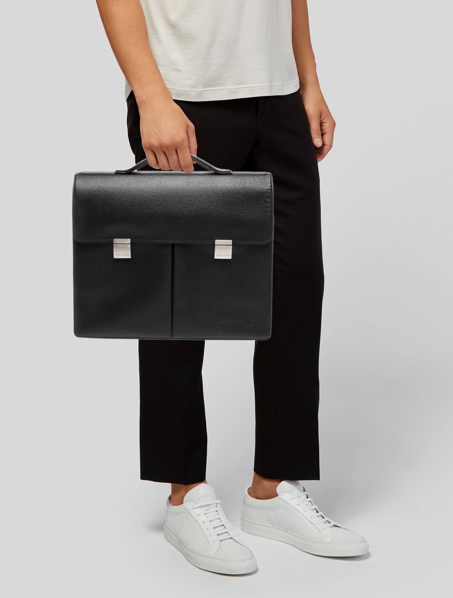 Louis Vuitton Leather Briefcase