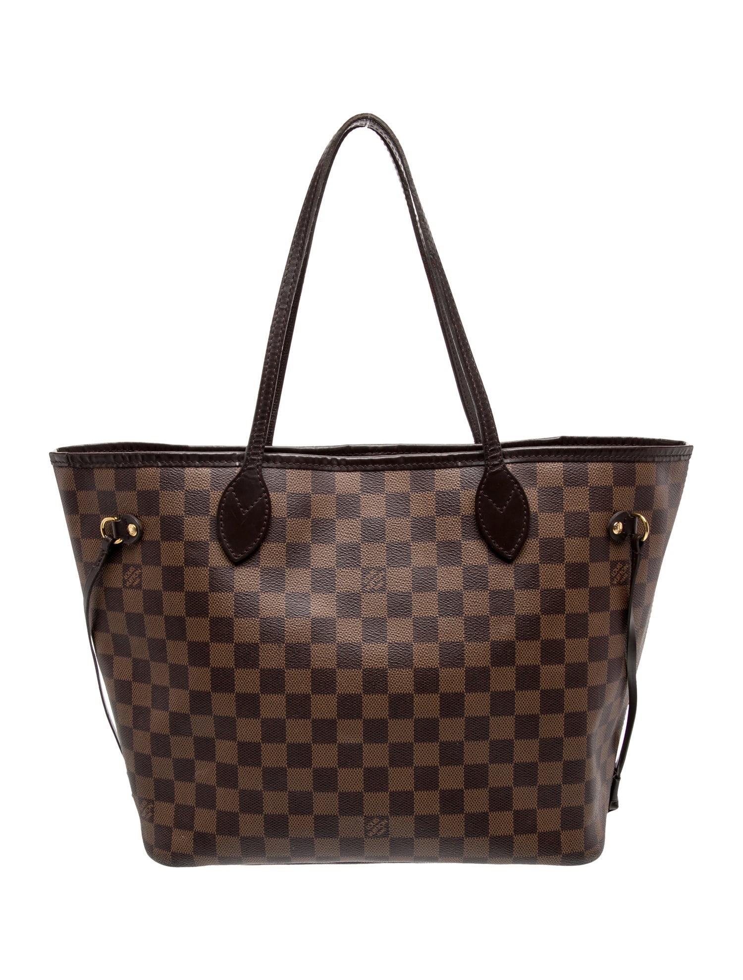 Louis Vuitton Damier Ebene Neverfull w/Pouch MM