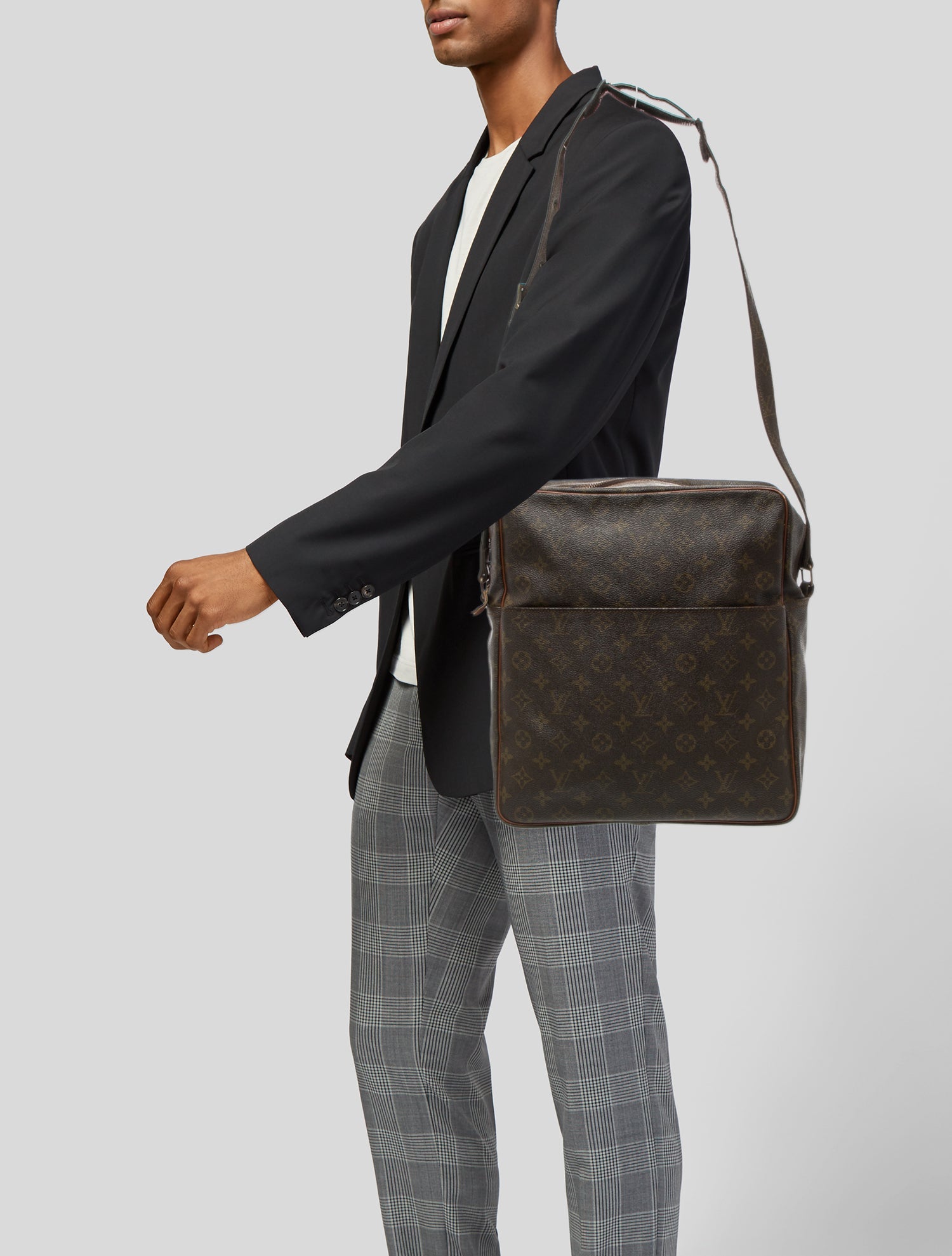 Louis Vuitton LV Monogram Vintage Marceau Messenger Bag GM Vintage