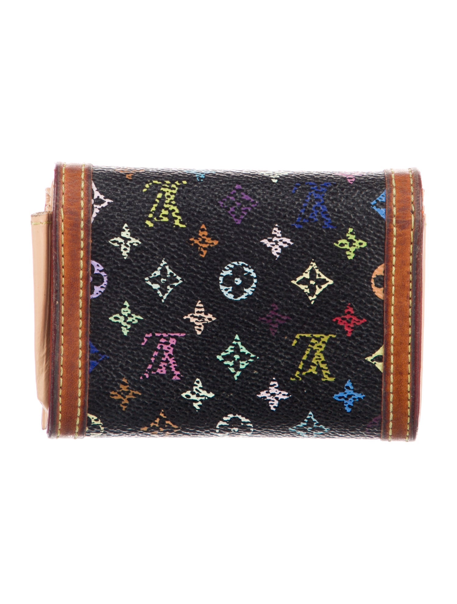 Louis Vuitton 2003 Multicolore Monogram Pattern Pochette Porte-Monnaie