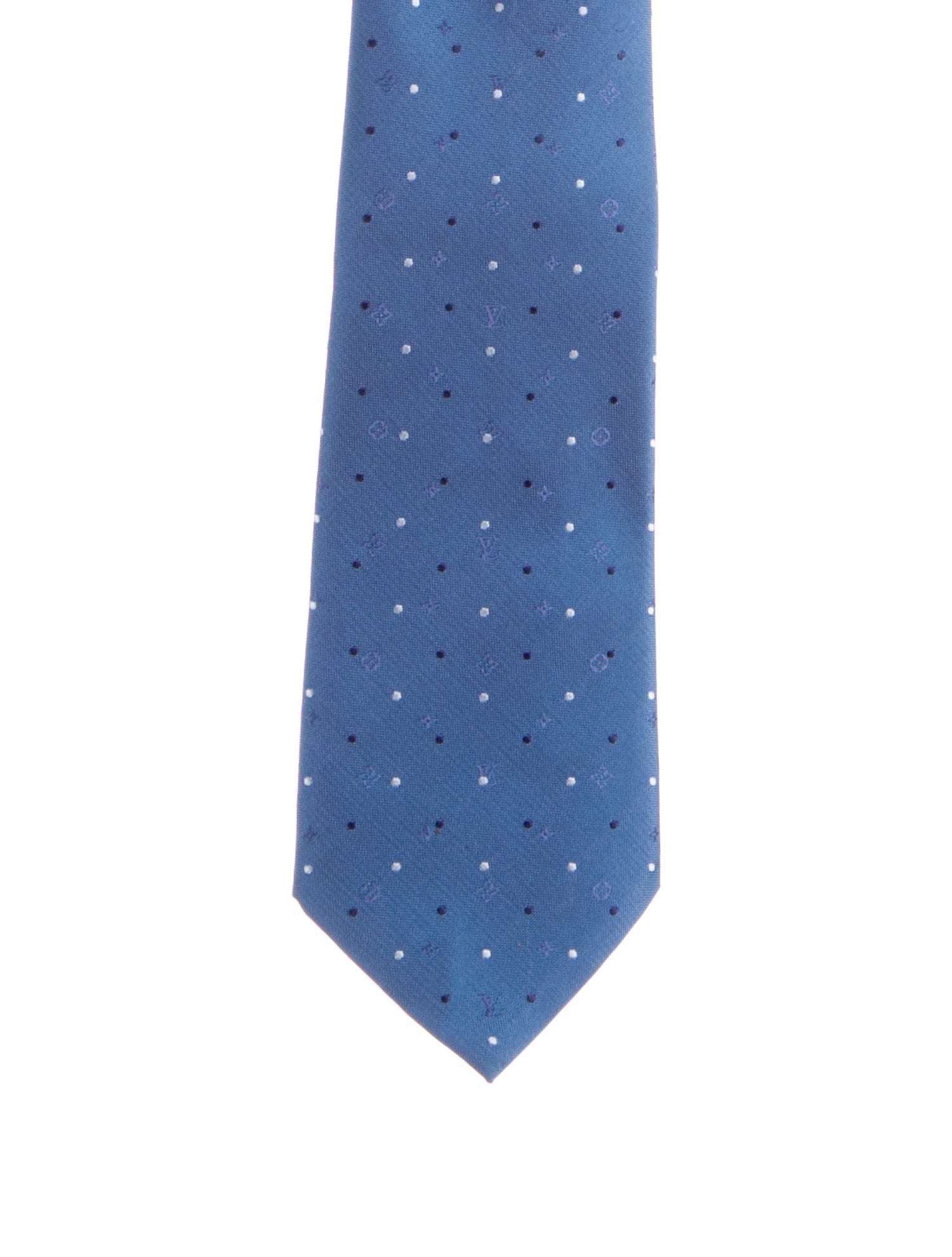 Louis Vuitton Printed Silk Tie