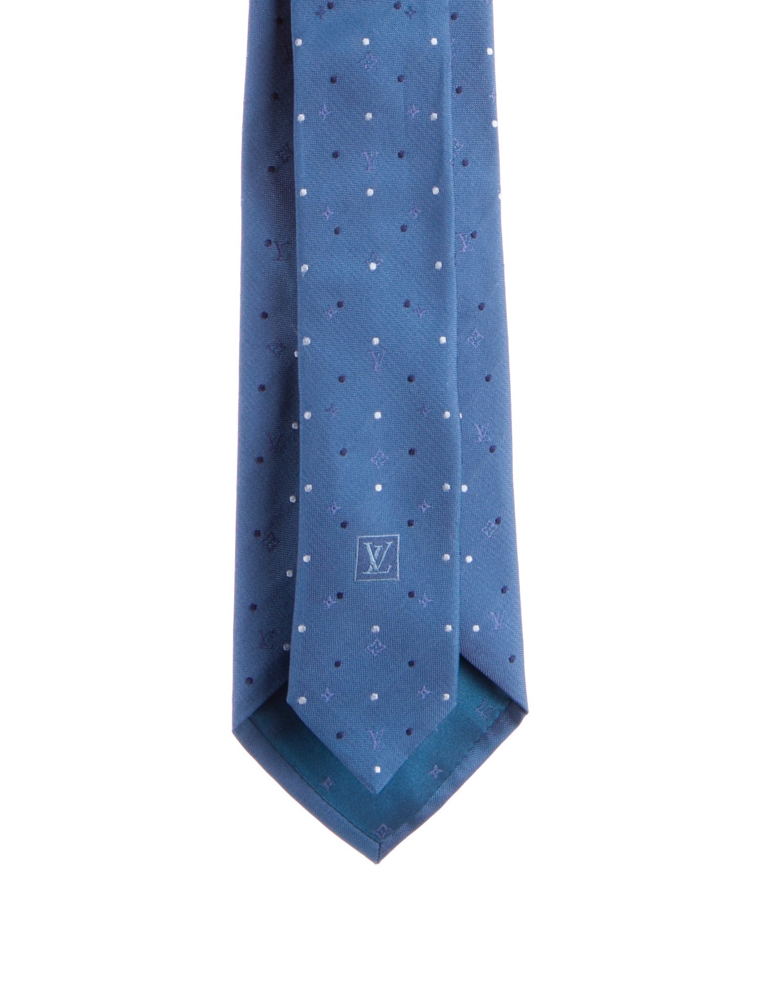 Louis Vuitton Printed Silk Tie