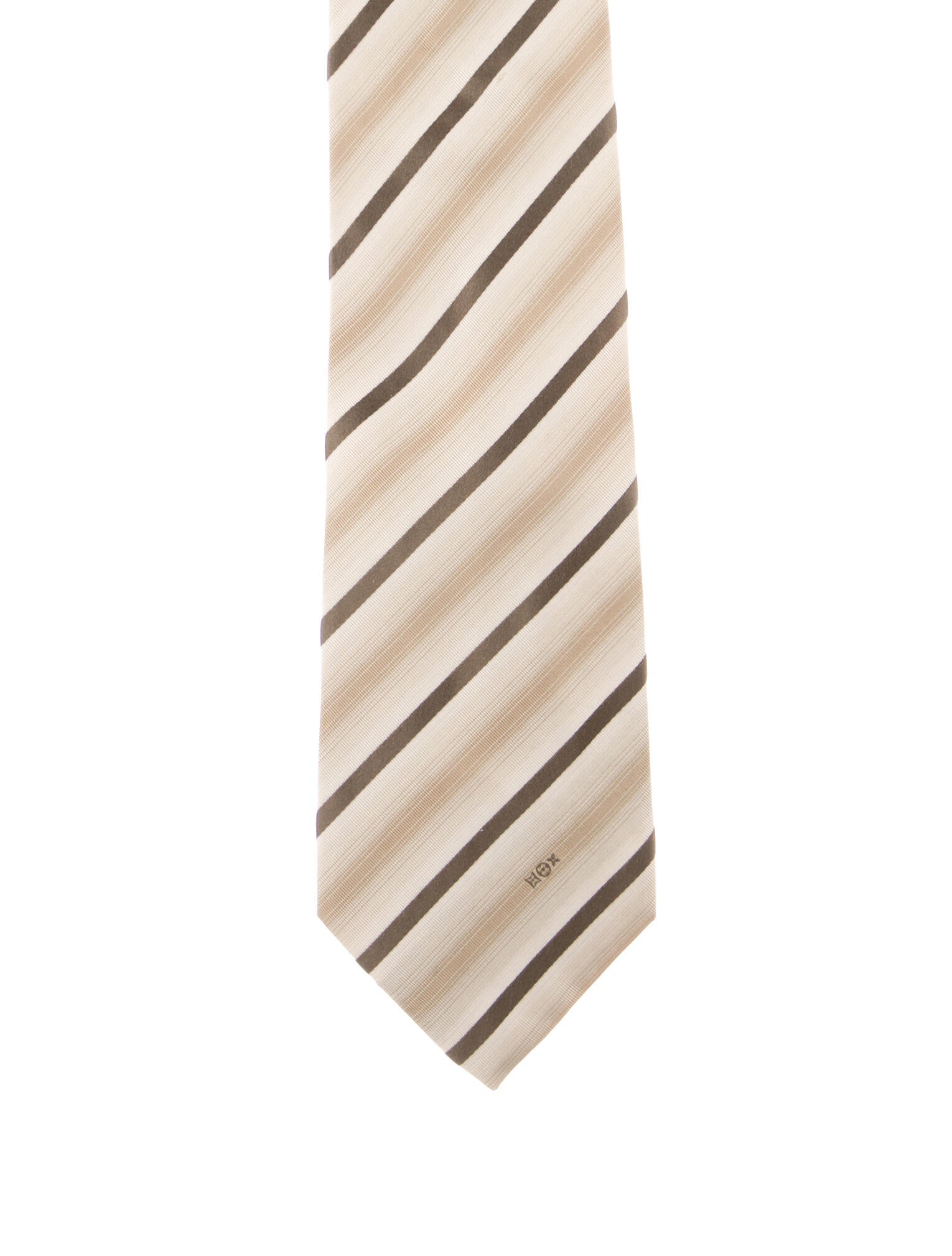 Louis Vuitton Pattern Print Silk Tie