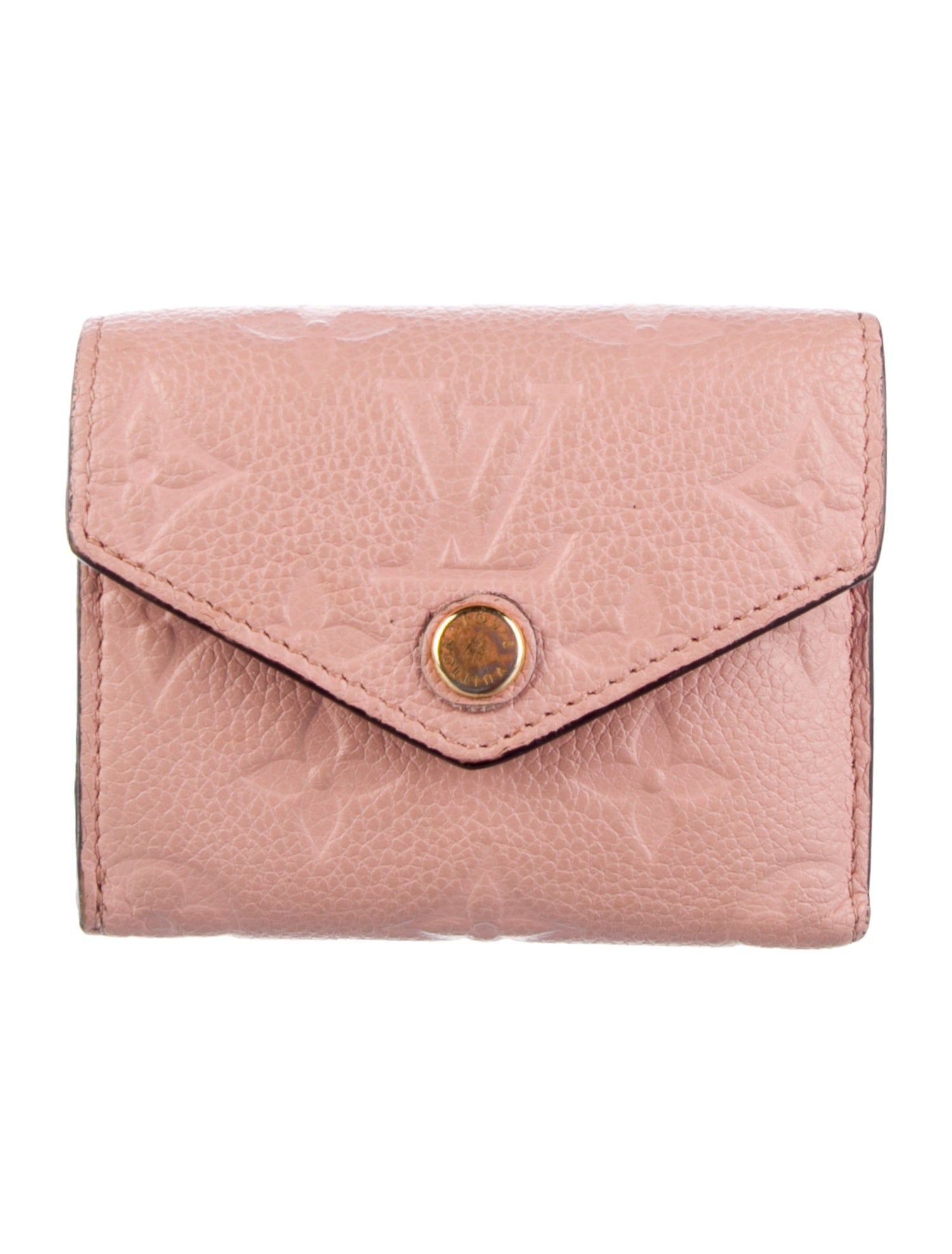 Louis Vuitton Monogram Pattern Empreinte Leather Zoé Wallet