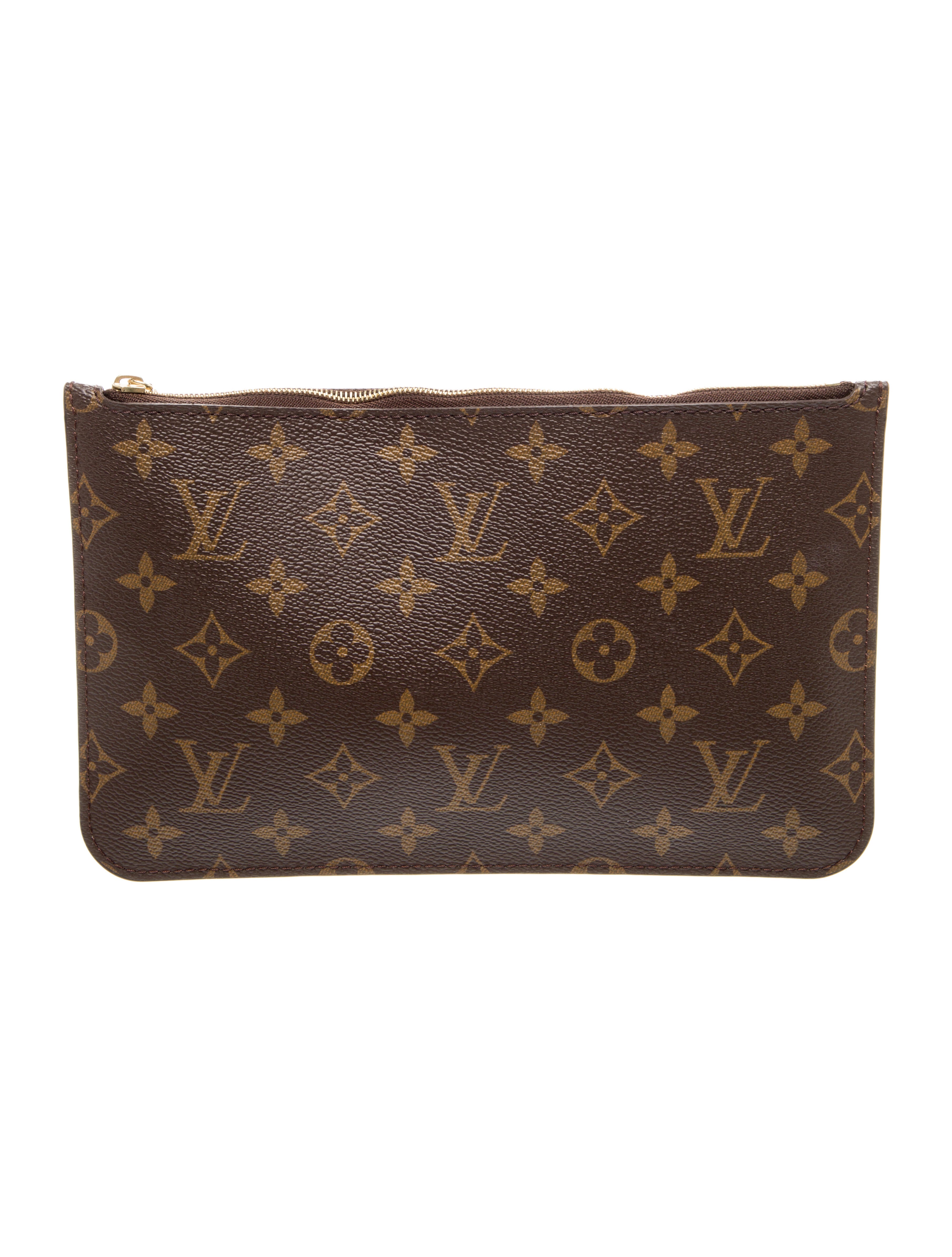 Louis Vuitton LV Monogram Neverfull Pouch