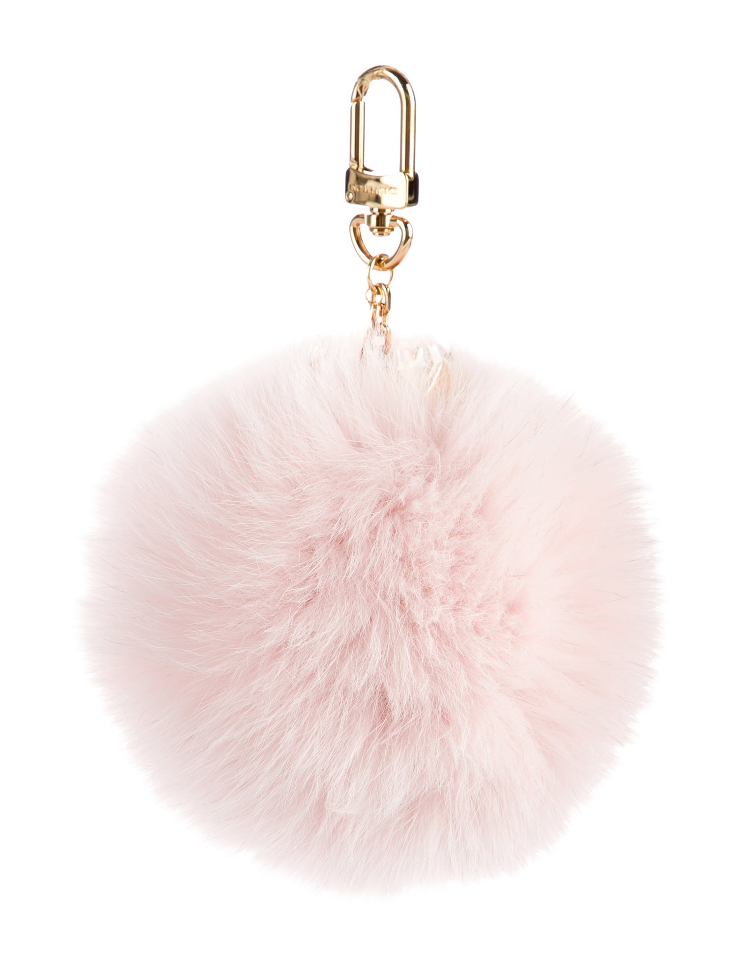 Louis Vuitton Fur Fuzzy Bubble Bag Charm