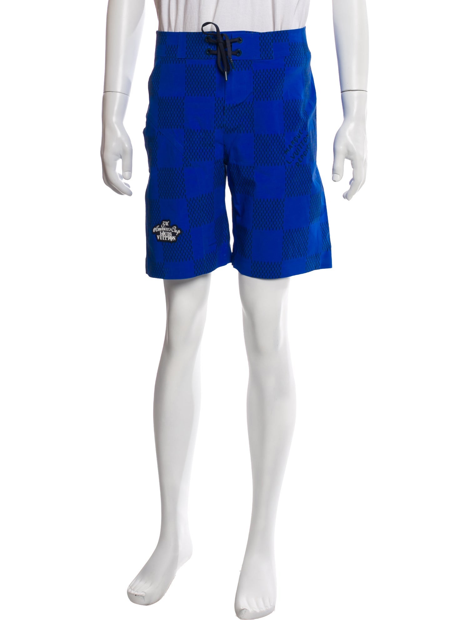 Louis Vuitton 2024 Monogram Pattern Swim Trunks