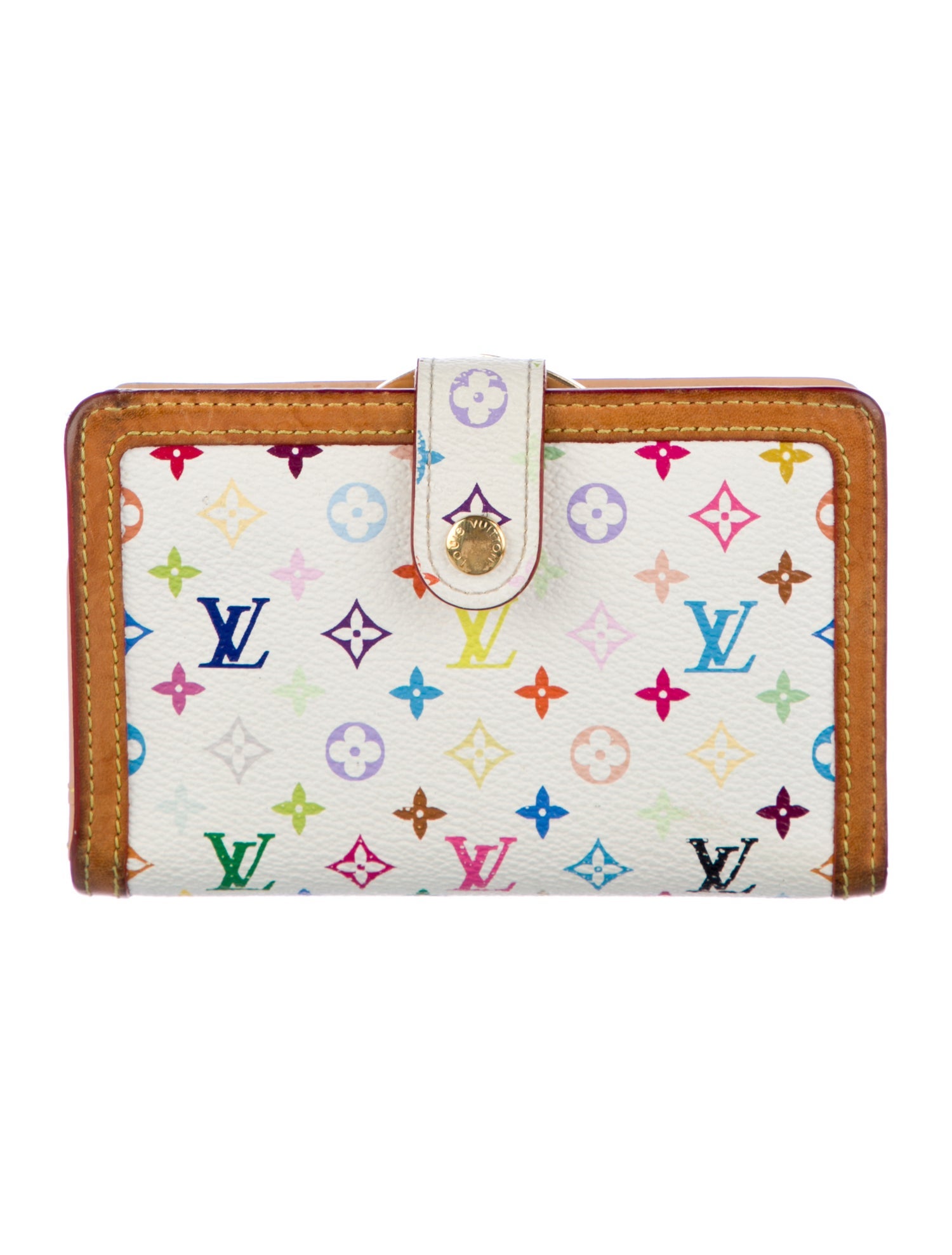 Louis Vuitton 2005 Multicolore Monogram Pattern French Purse
