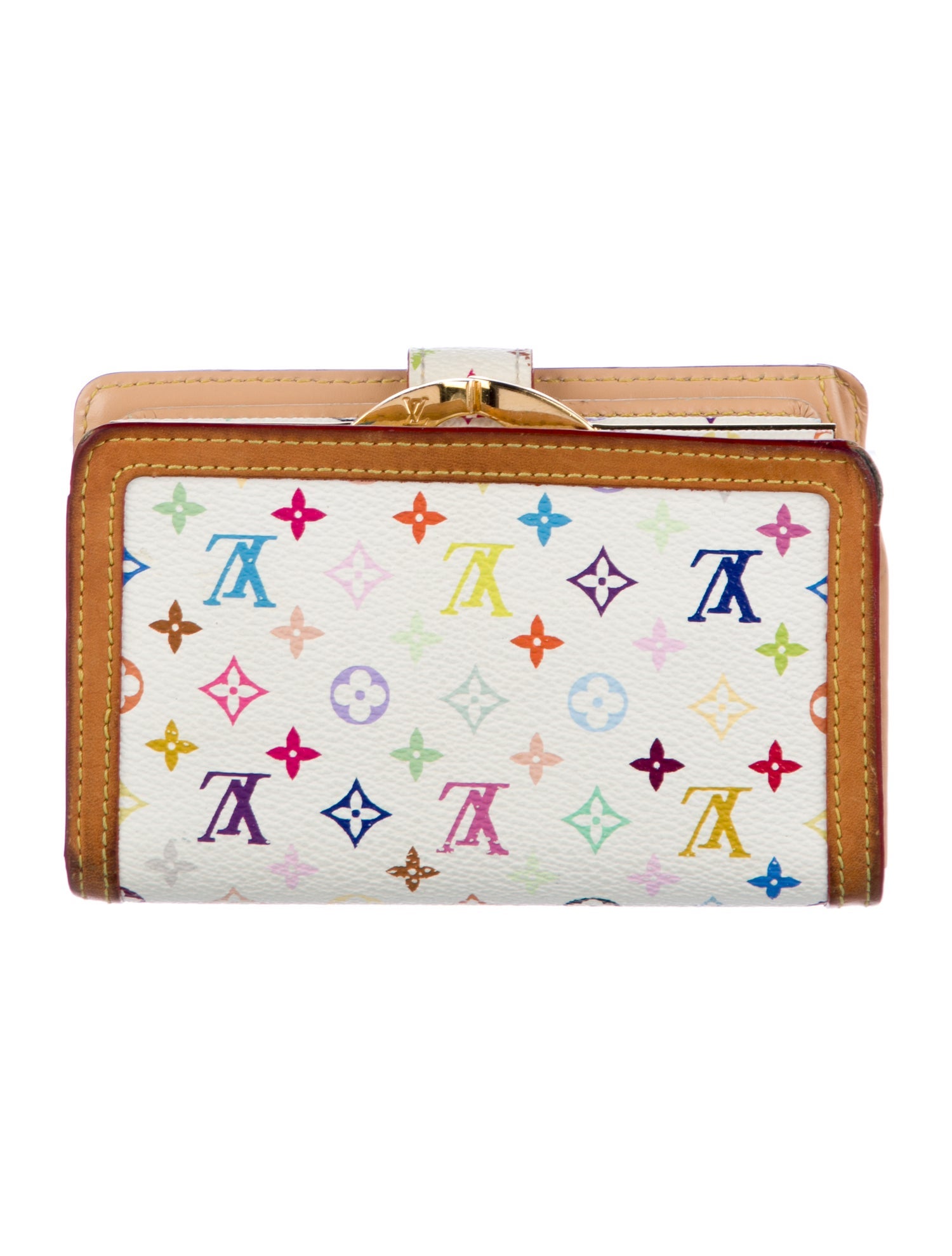 Louis Vuitton 2005 Multicolore Monogram Pattern French Purse