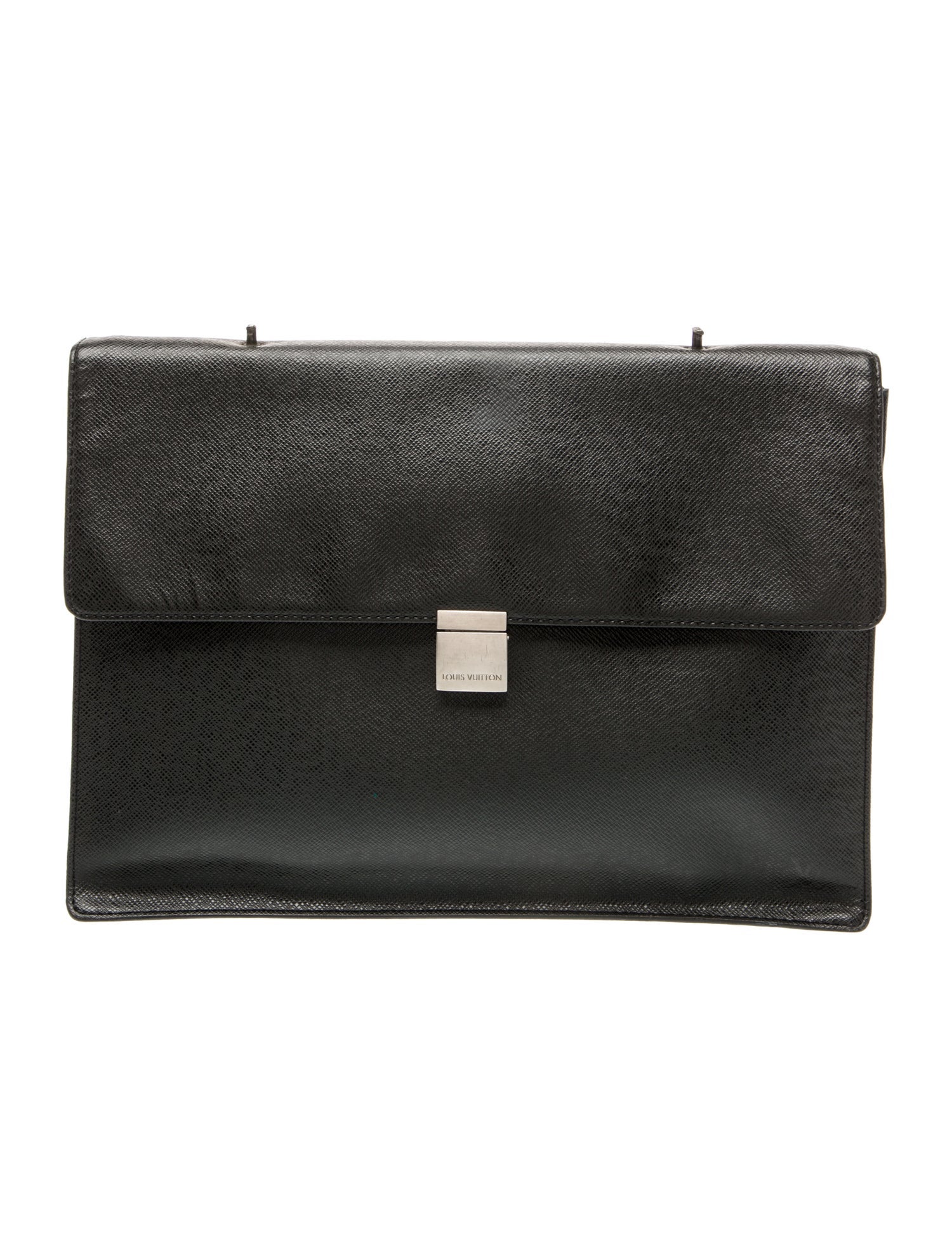 Louis Vuitton Taiga Leather Poche Documents Vintage