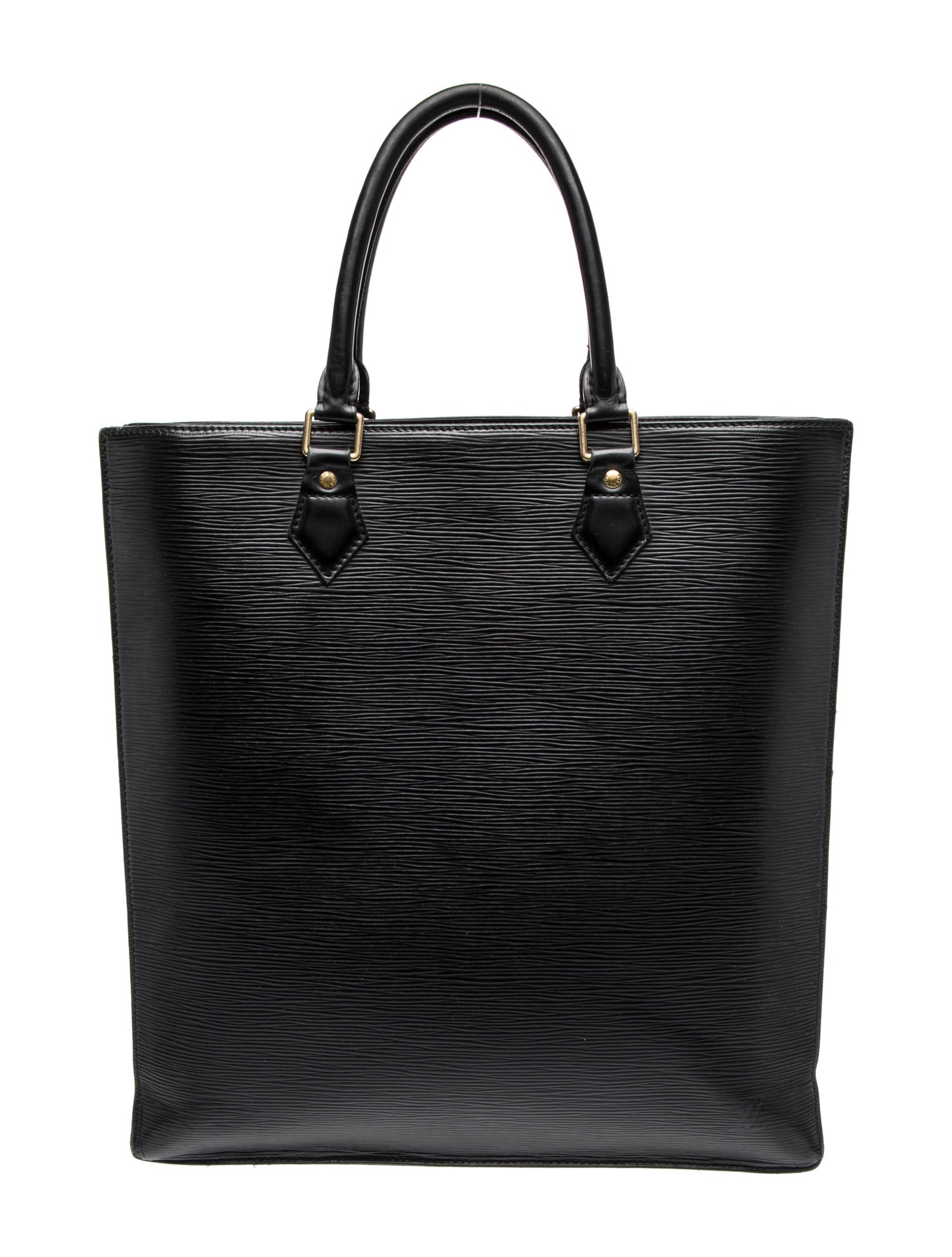 Louis Vuitton Leather Sac Plat