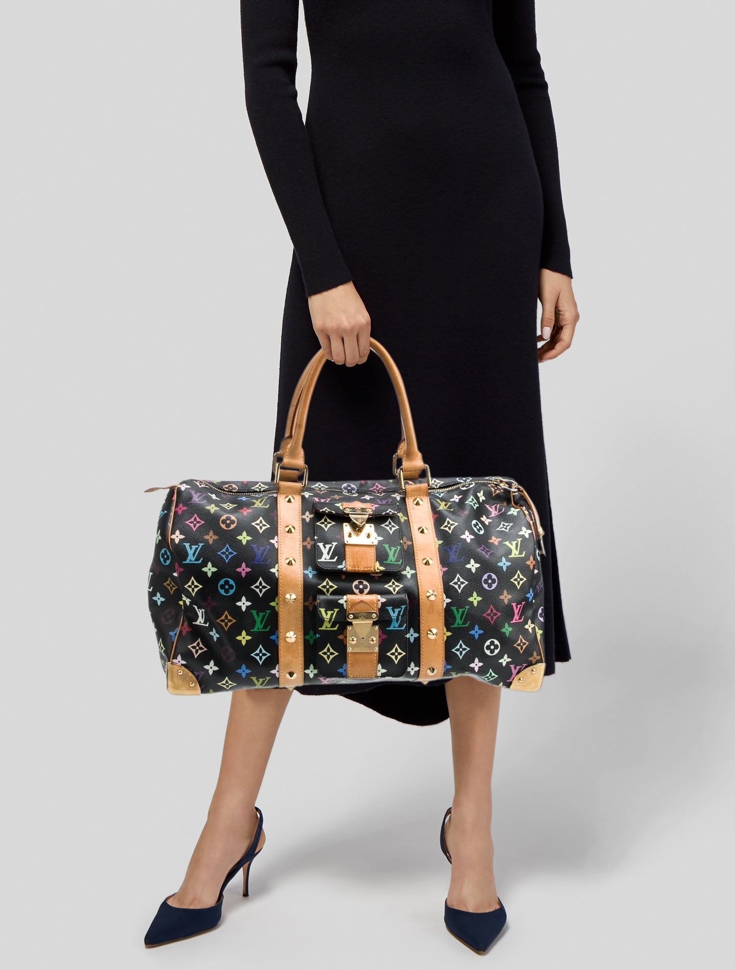 Louis Vuitton Multicolore Monogram Keepall 45