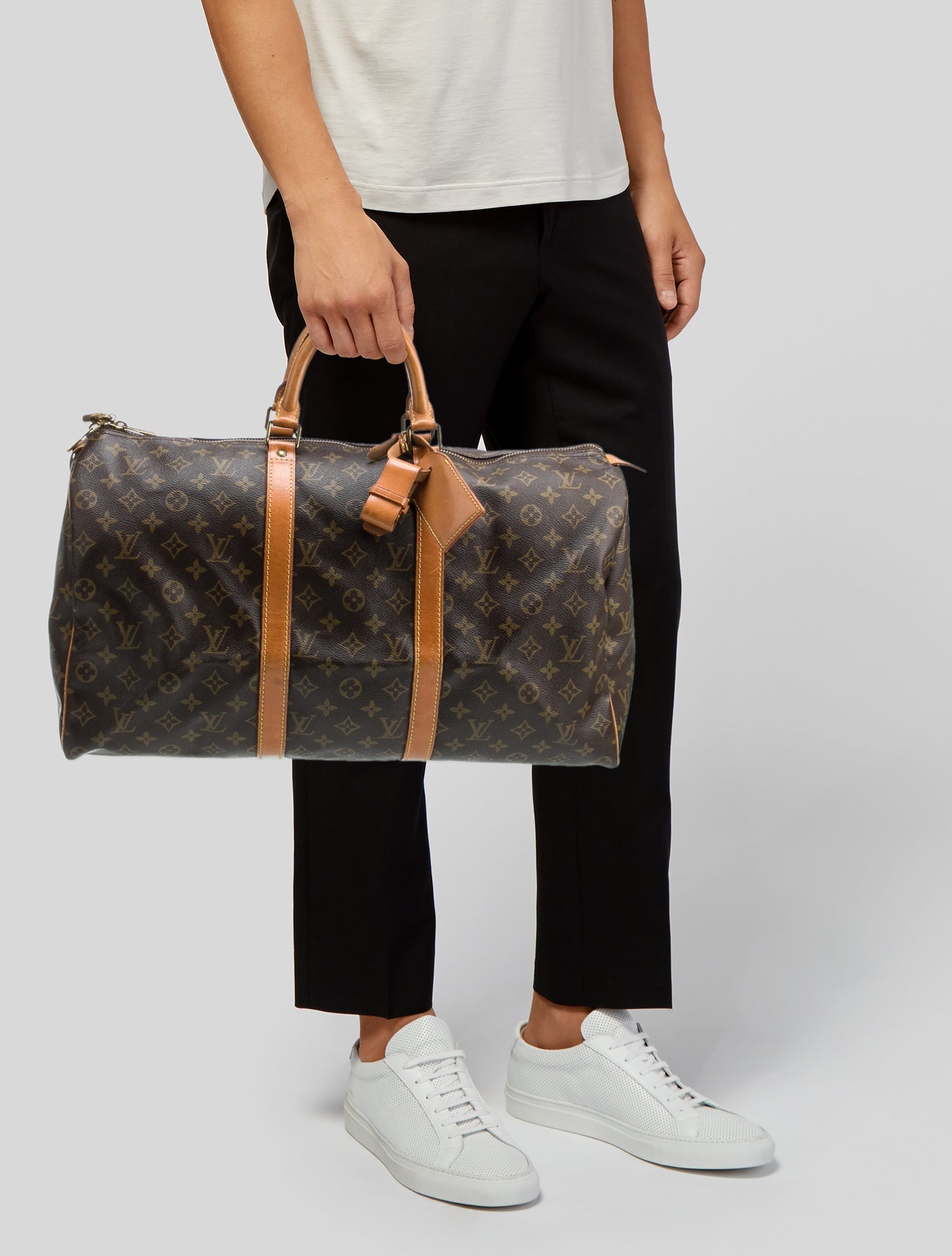 Louis Vuitton LV Monogram Keepall Bandouliere 50