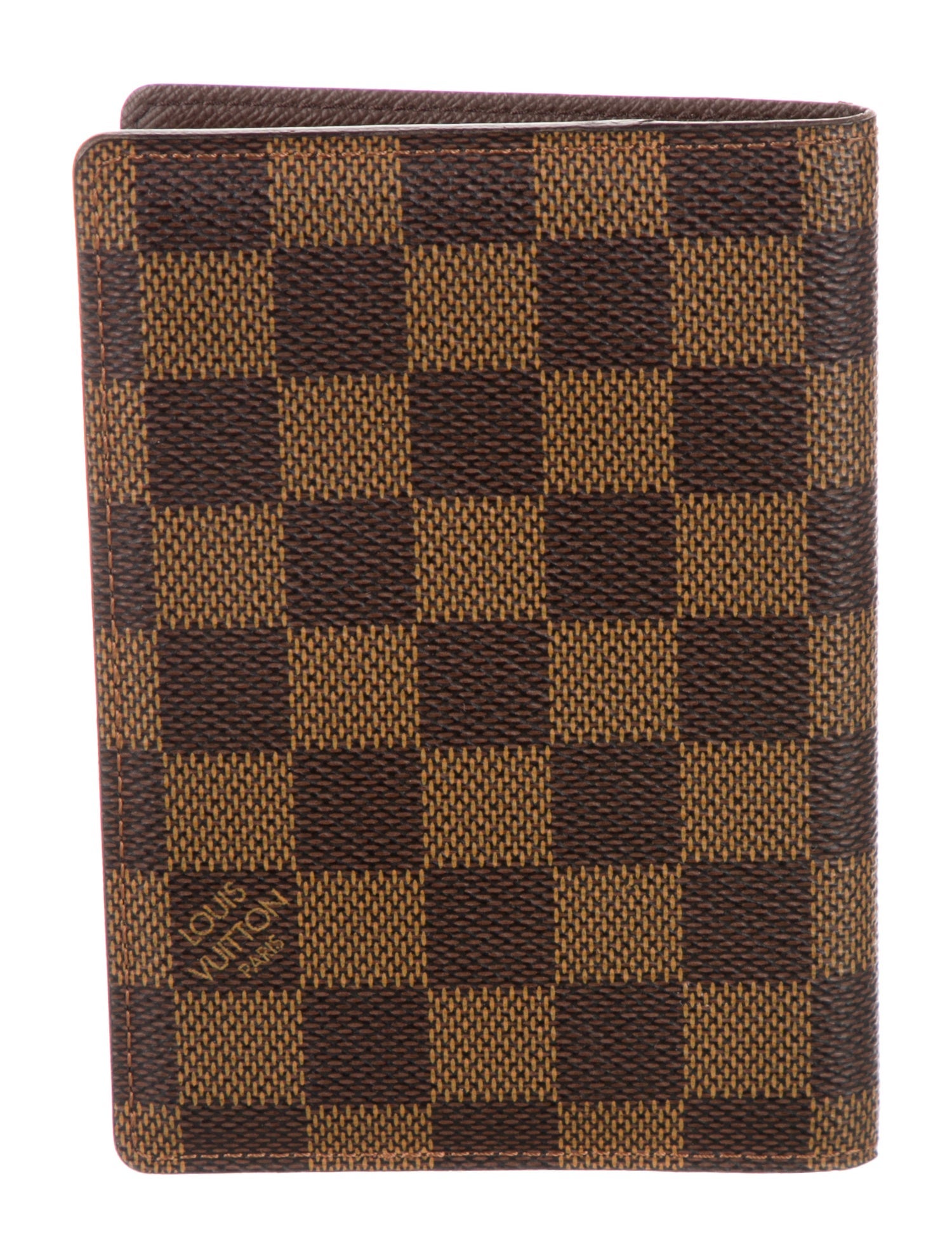 Louis Vuitton Damier Ebene Pattern Marco Wallet
