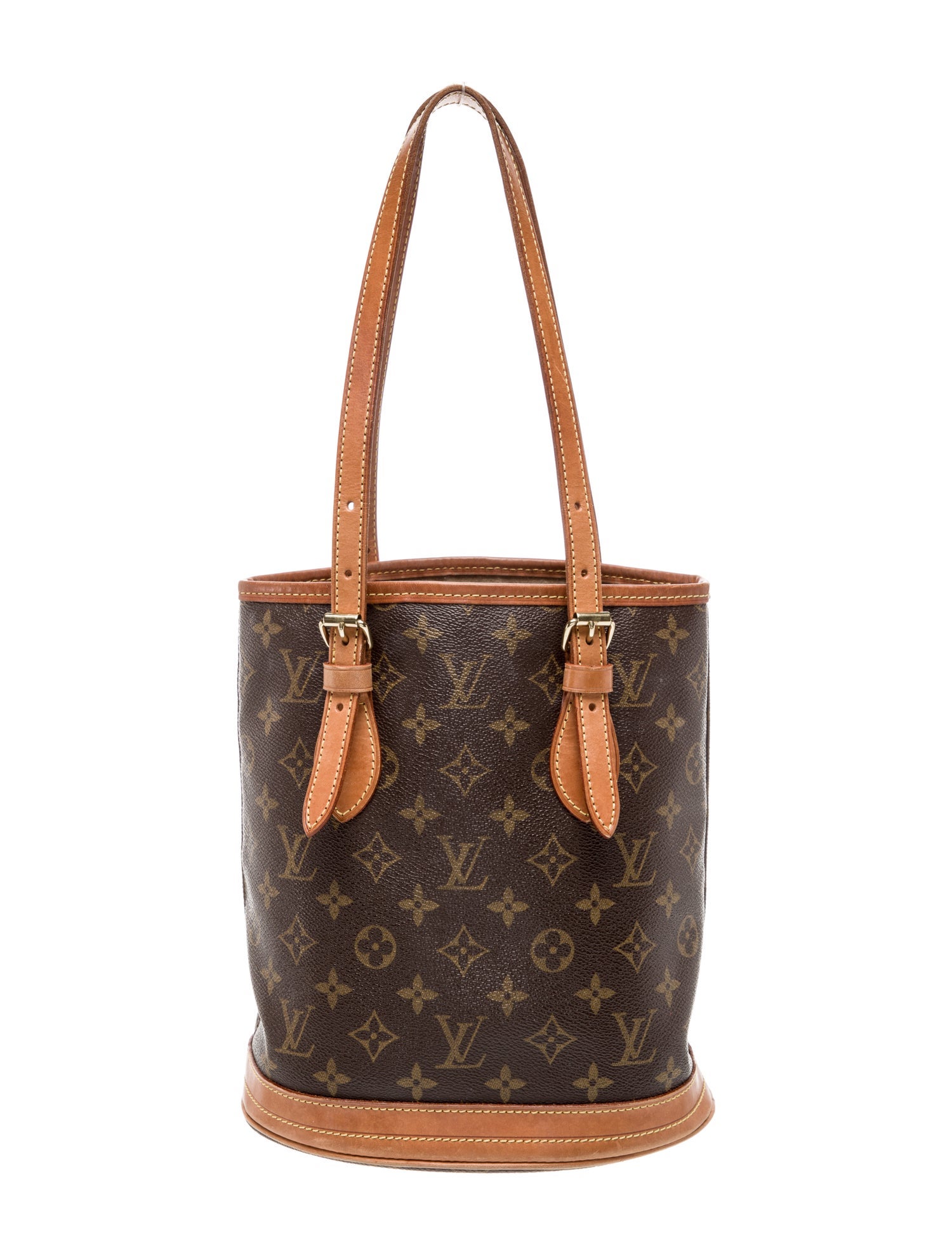 Louis Vuitton LV Monogram Petit Bucket Petit