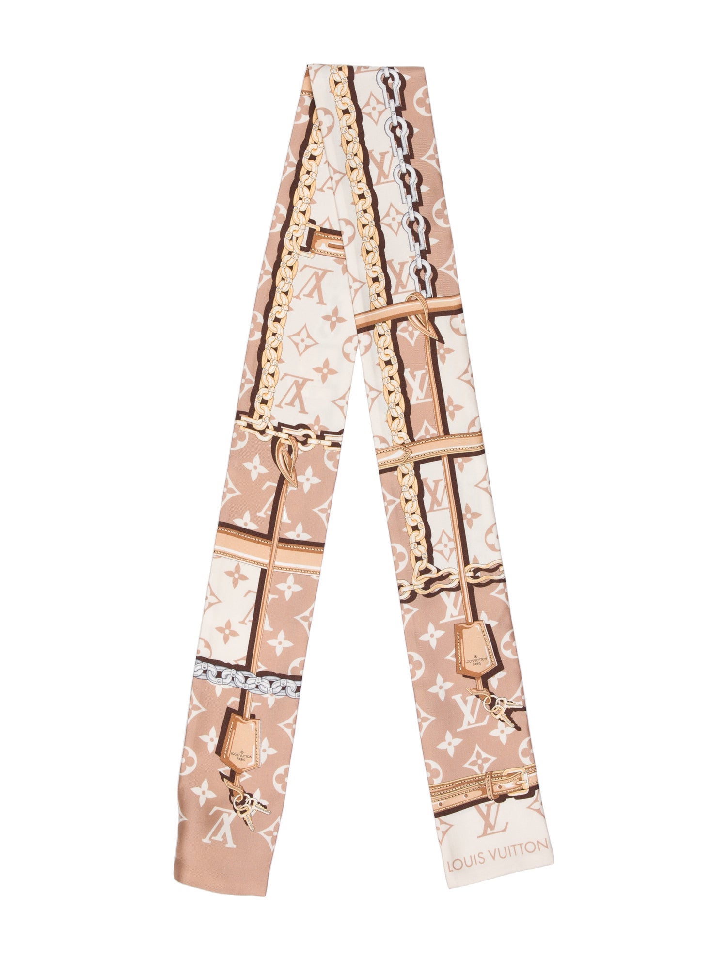 Louis Vuitton Silk 2025 Bandeau