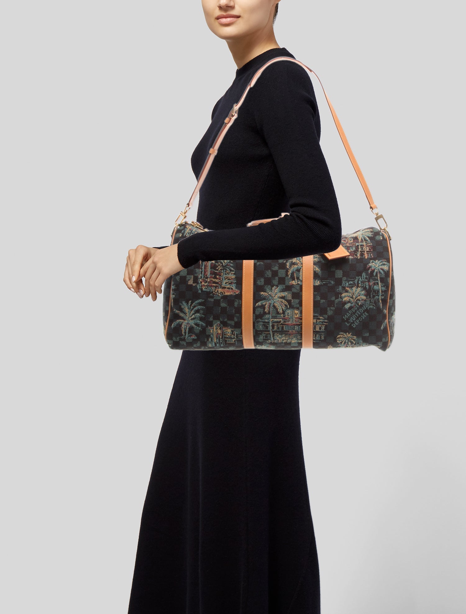 Louis Vuitton Miami Palm Trees Limited Edition Keepall Bandouliere 50