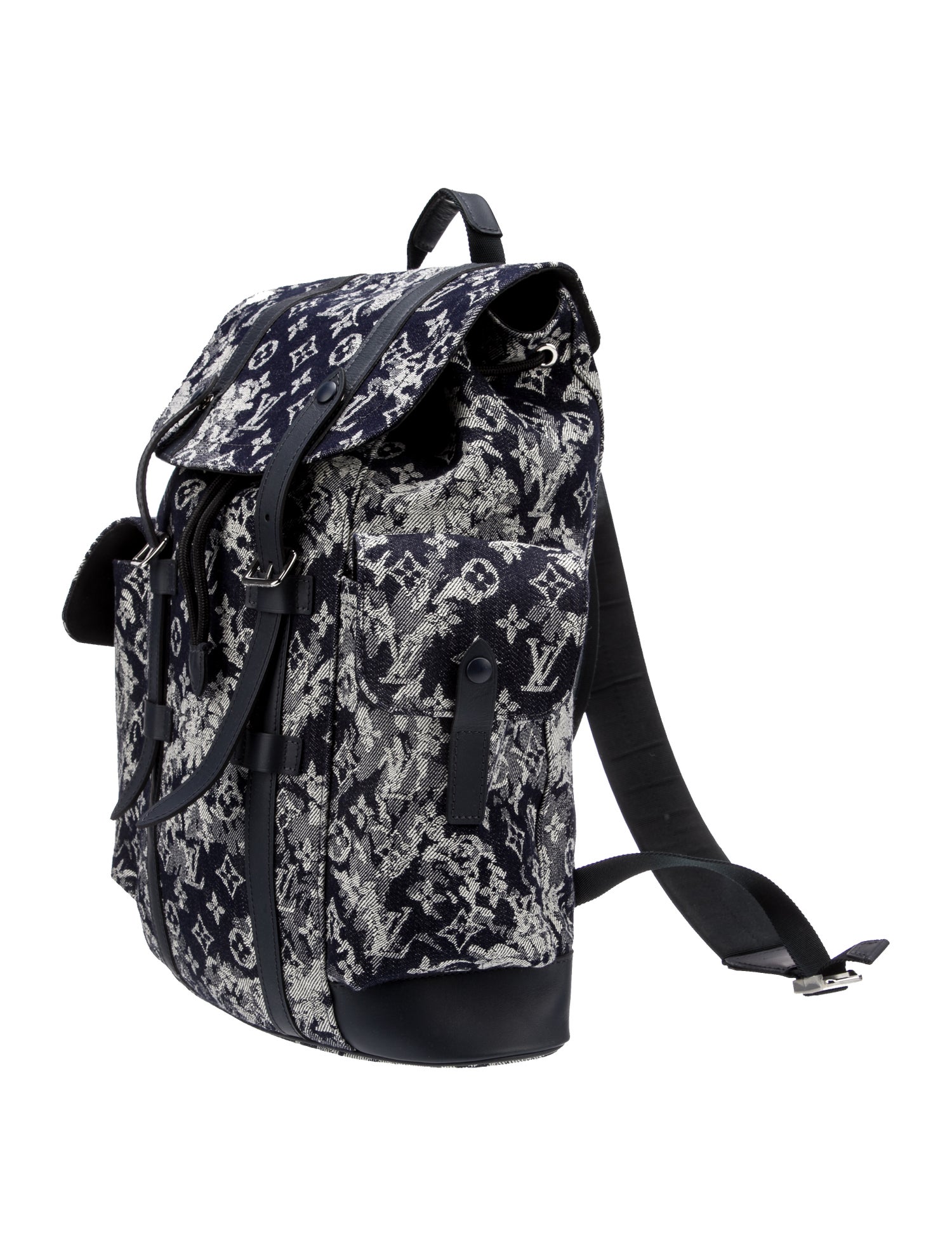 Louis Vuitton LV Monogram Tapestry Monogram Christopher Backpack