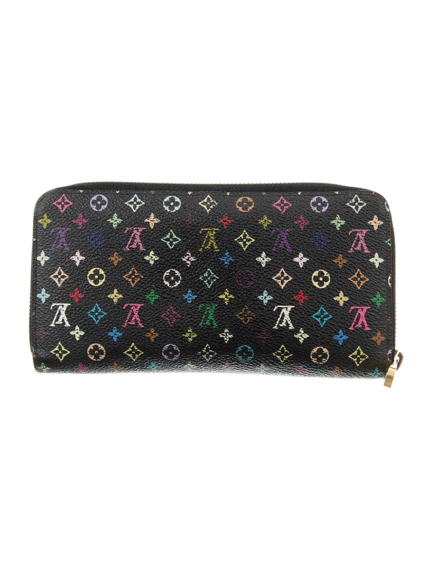 Louis Vuitton Multicolore Monogram Pattern Coated Canvas Zippy Wallet