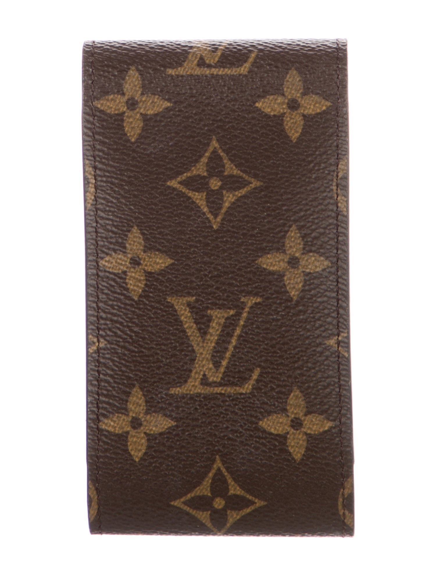 Louis Vuitton LV Monogram Coated Canvas Card Case