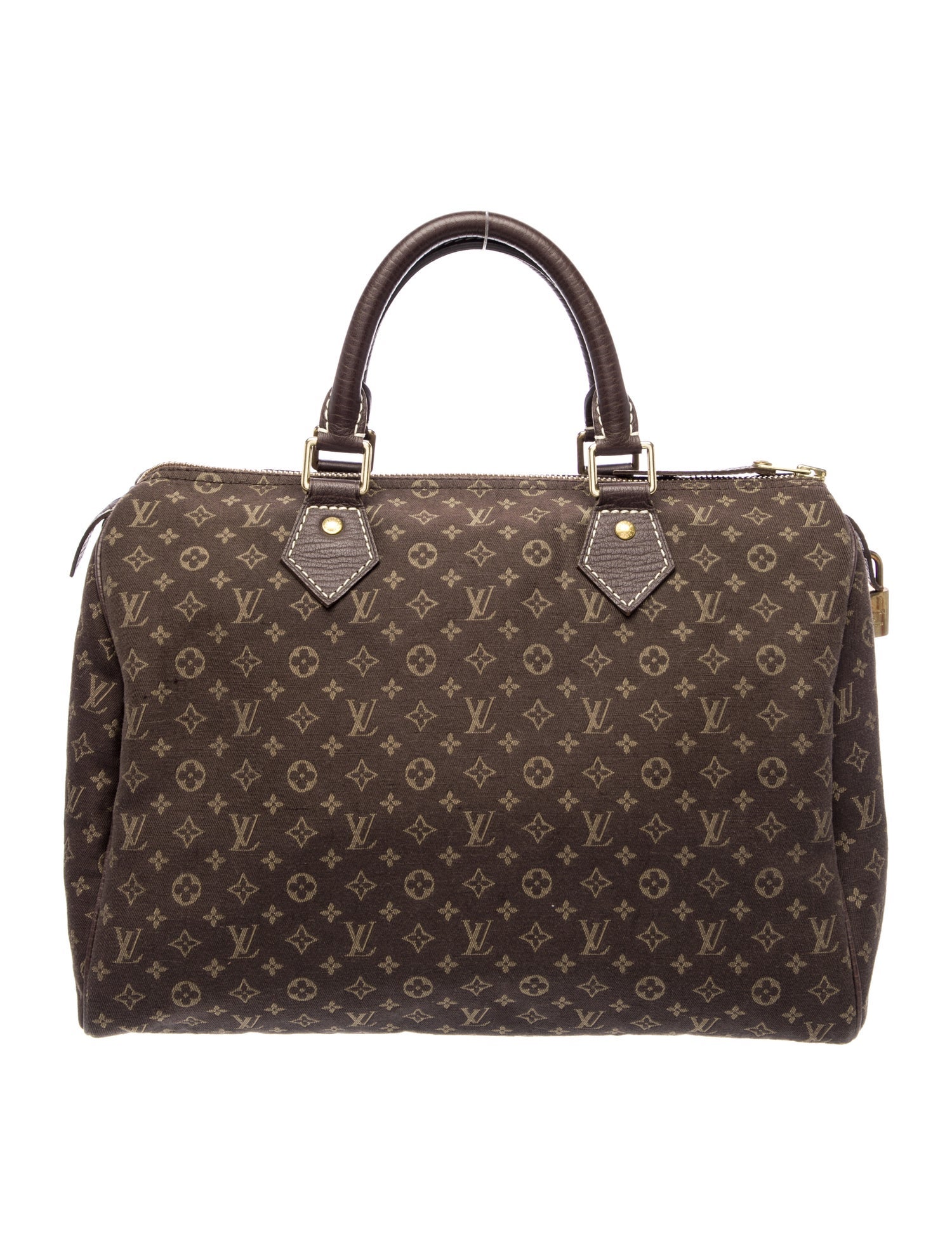 Louis Vuitton Monogram Mini Lin Speedy 30 Vintage