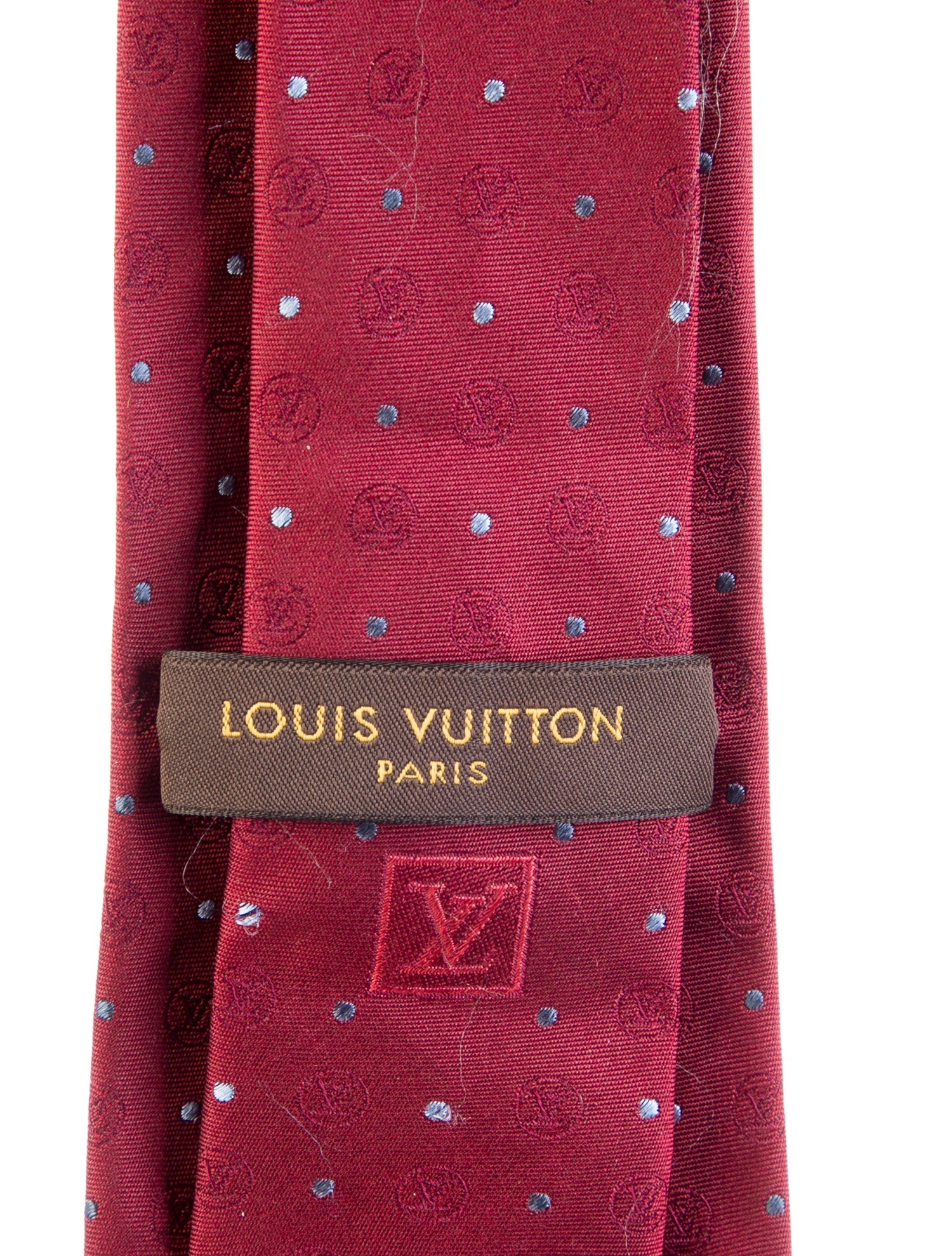 Louis Vuitton LV Logo Silk Tie w/Tags