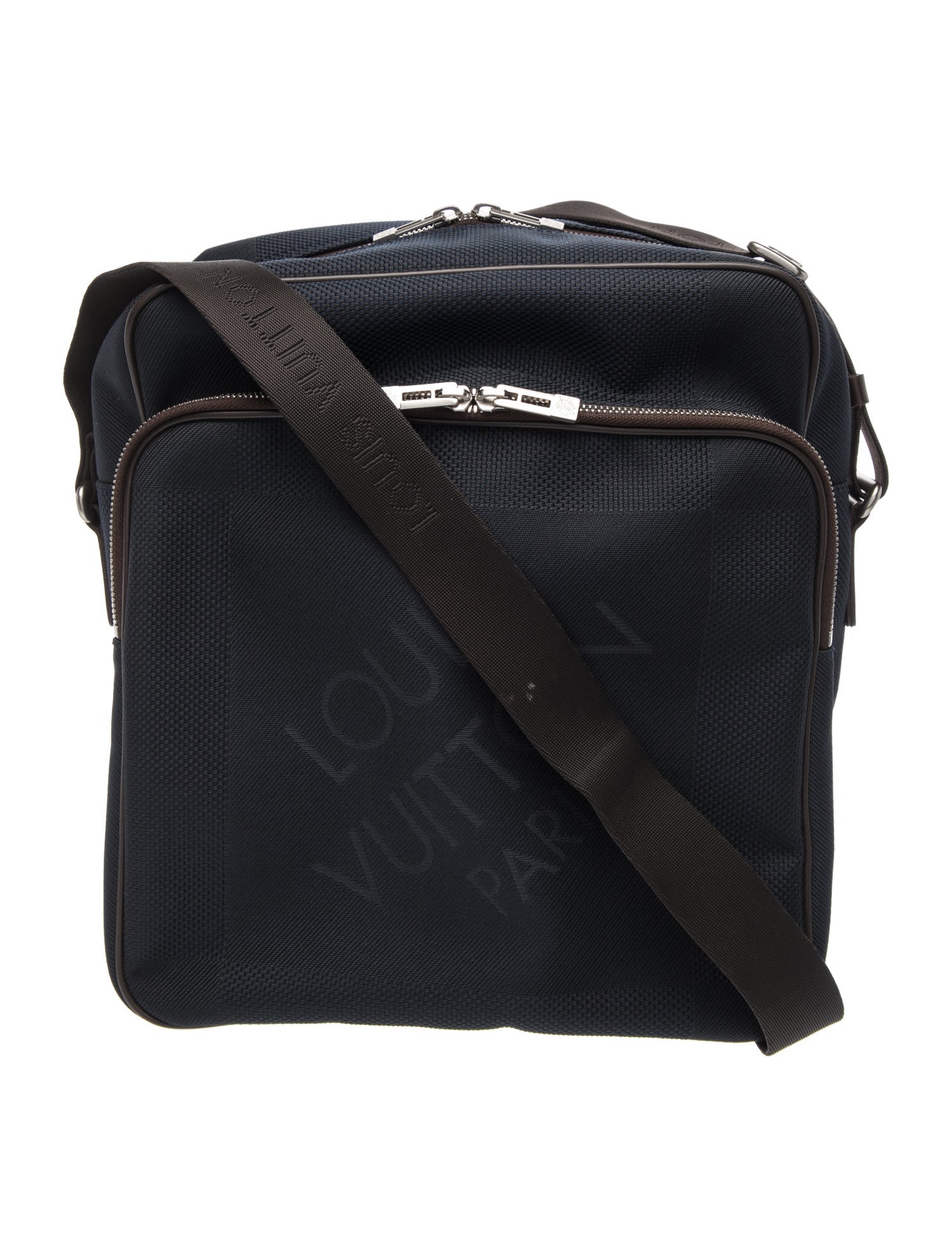 Louis Vuitton Canvas Messenger Bag PM