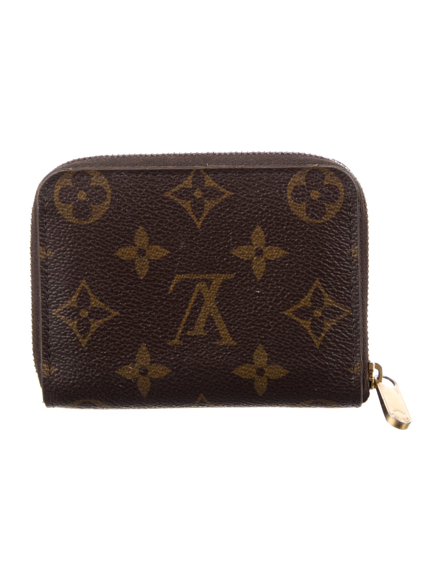 Louis Vuitton LV Monogram Coated Canvas Zippy Coin Purse