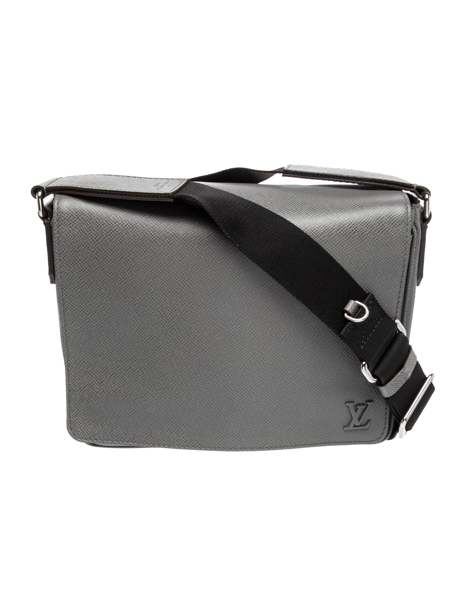 Louis Vuitton Leather Messenger Bag