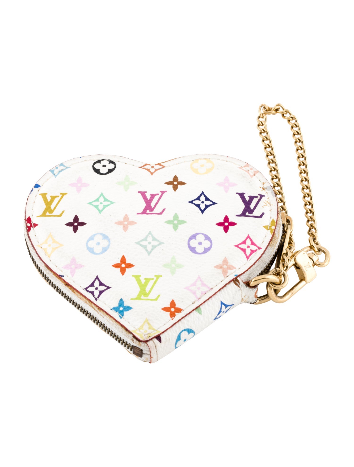 Louis Vuitton Monogram Multicolore Heart Coin Pouch