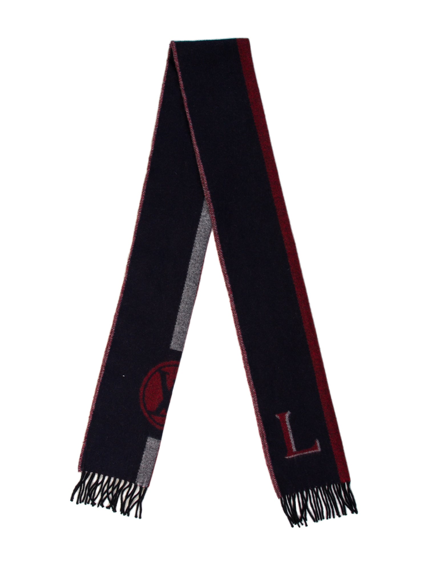 Louis Vuitton Wool Printed Scarf