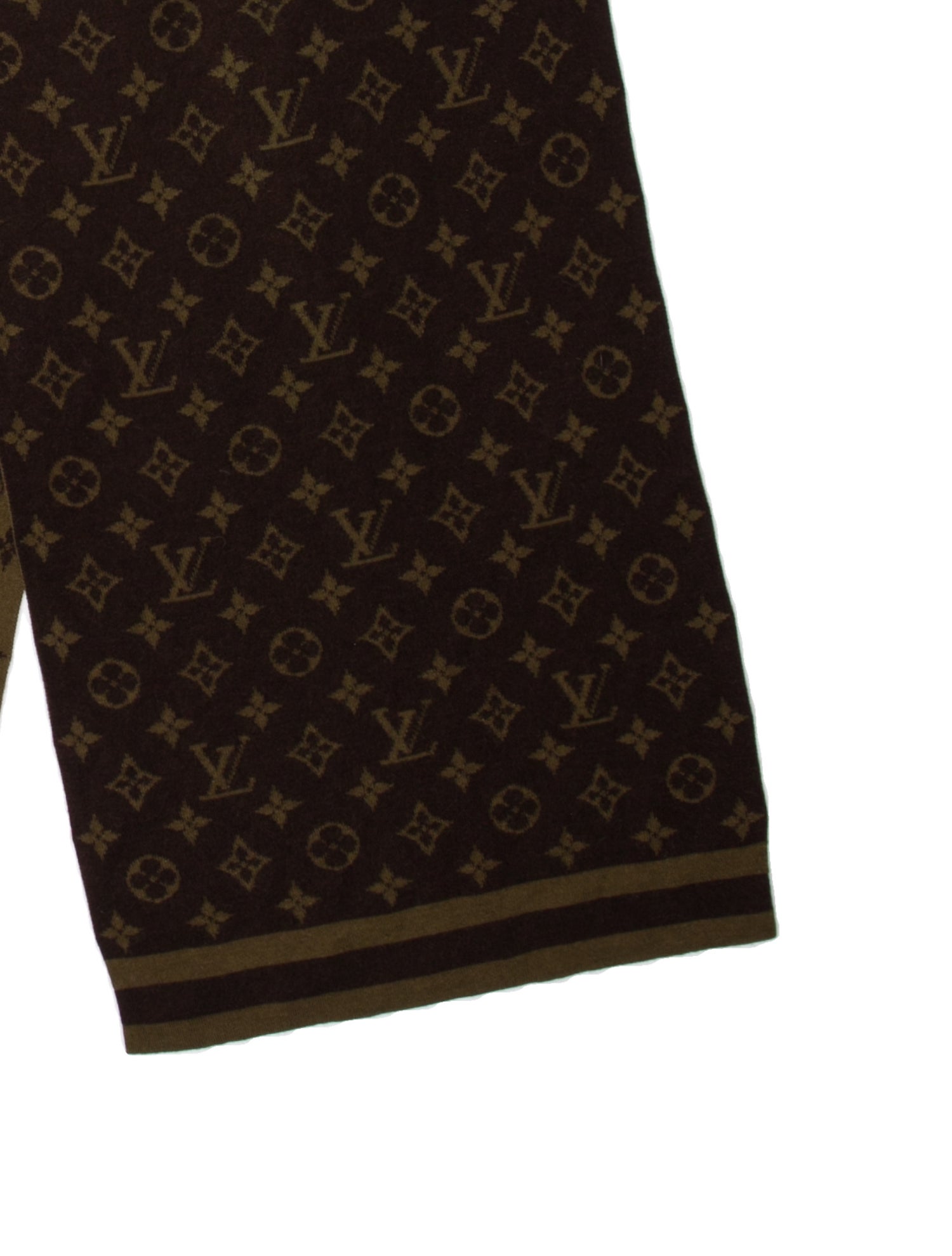 Louis Vuitton Cashmere LV Monogram Scarf